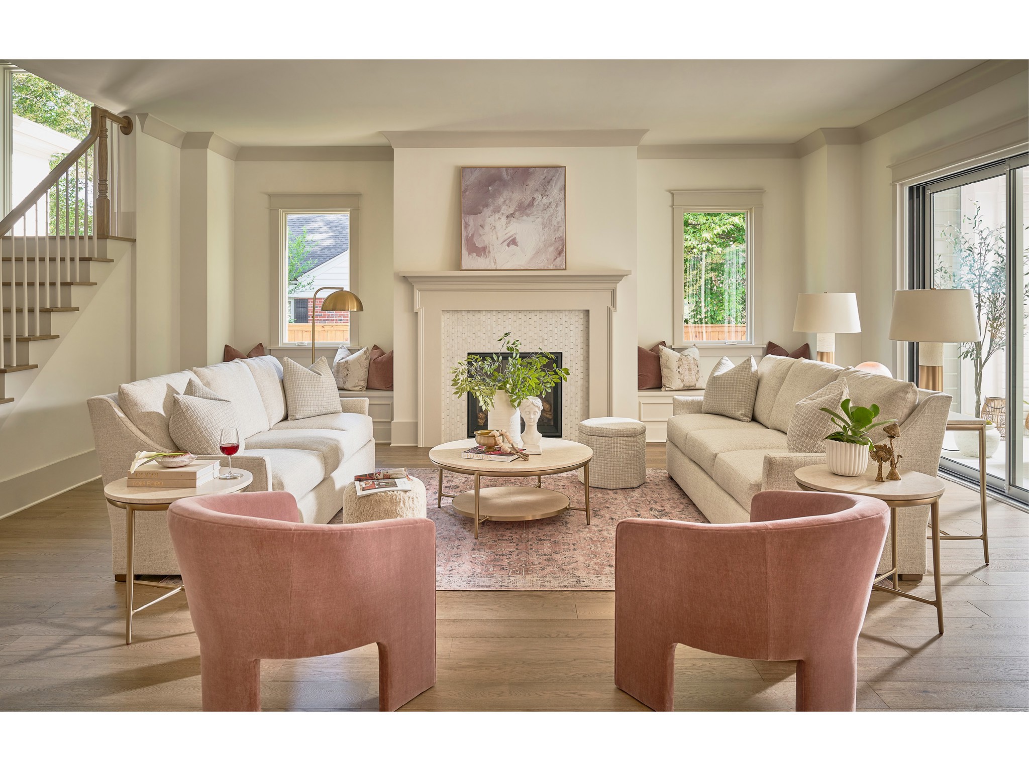 Henri Sofa - Special Order - Multiple item room scene