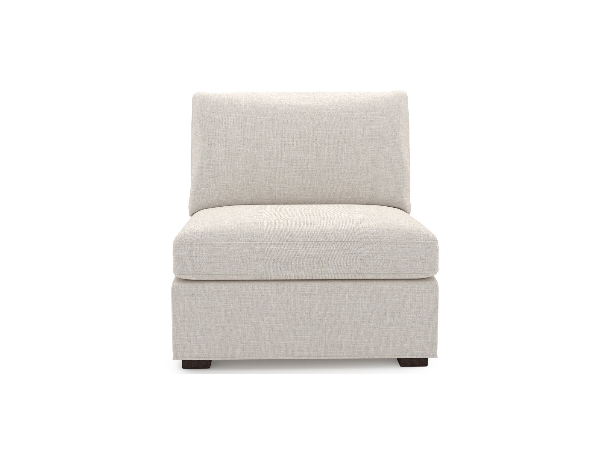 Henri Armless Chair - Special Order - Silo with a white background