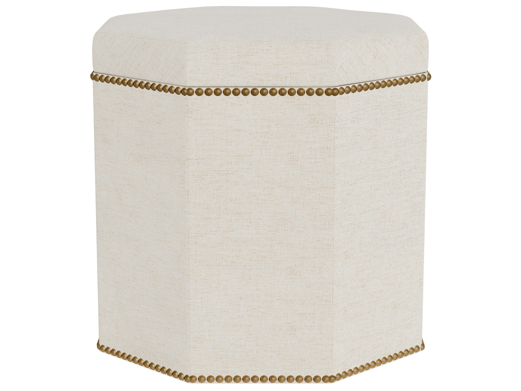 Conrad Small Storage Ottoman - Special Order - Silo with a white background