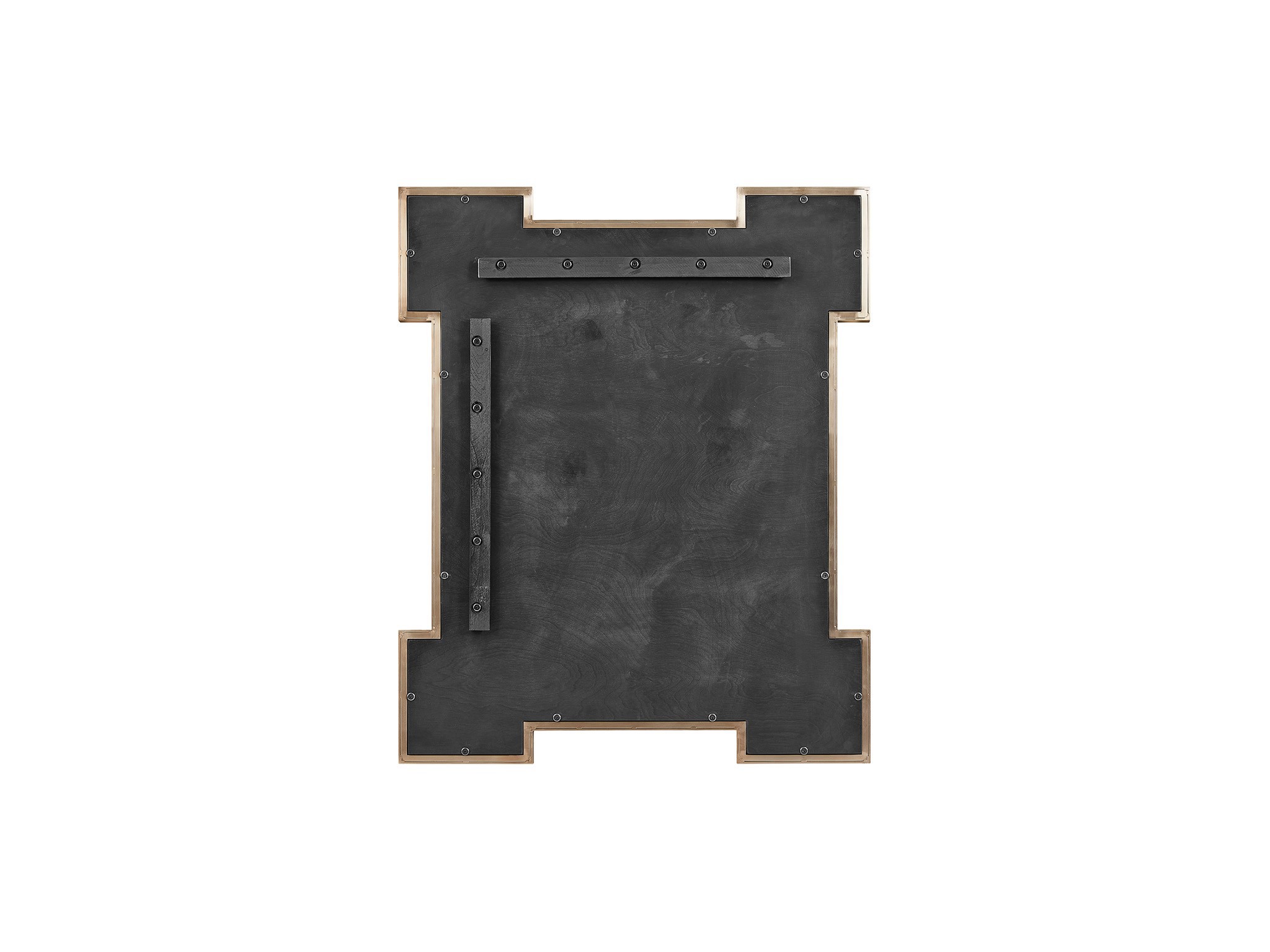 Dusty Bronze Mirror - Silo with a white background