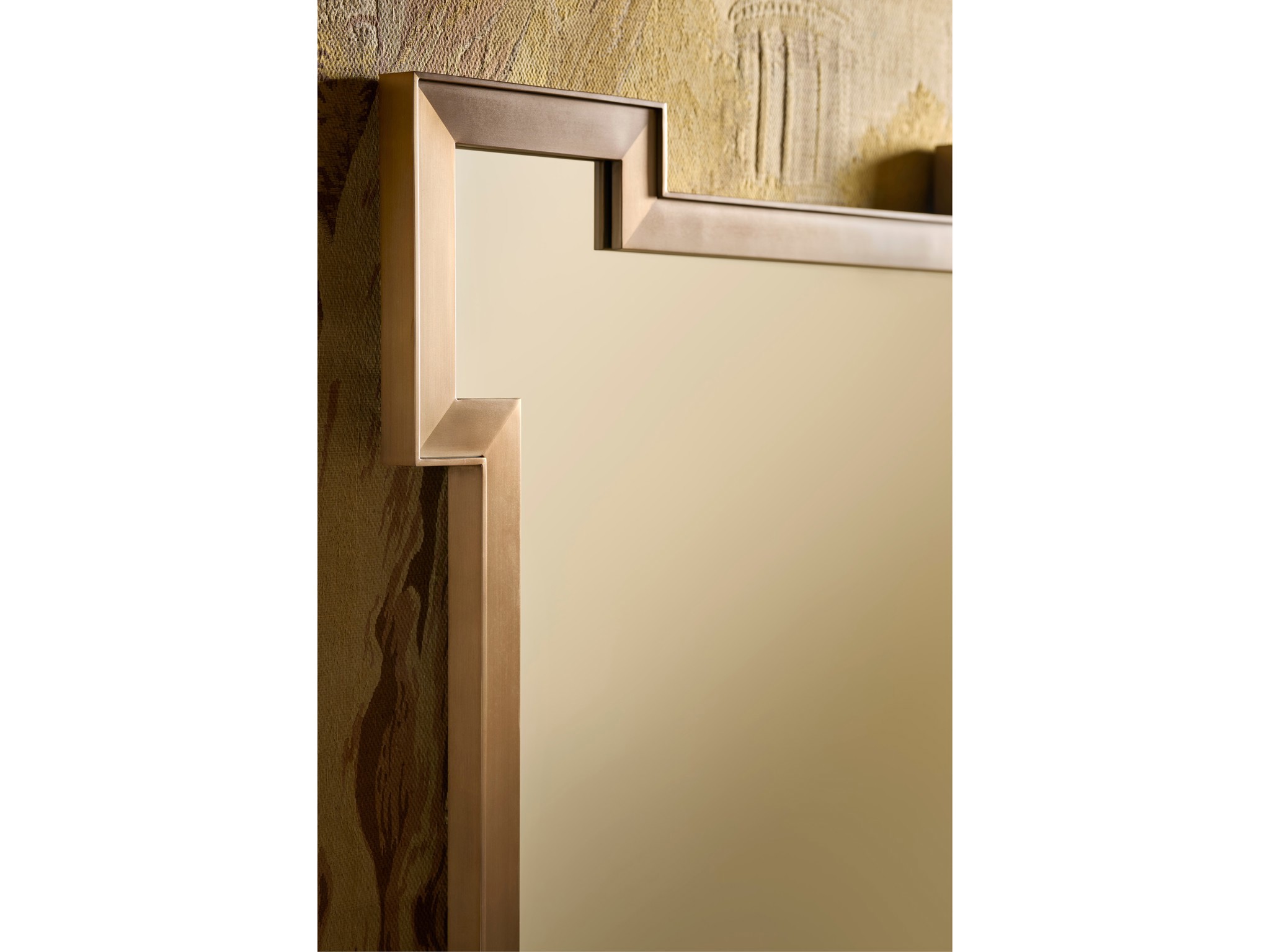 Dusty Bronze Mirror - Multiple item room scene