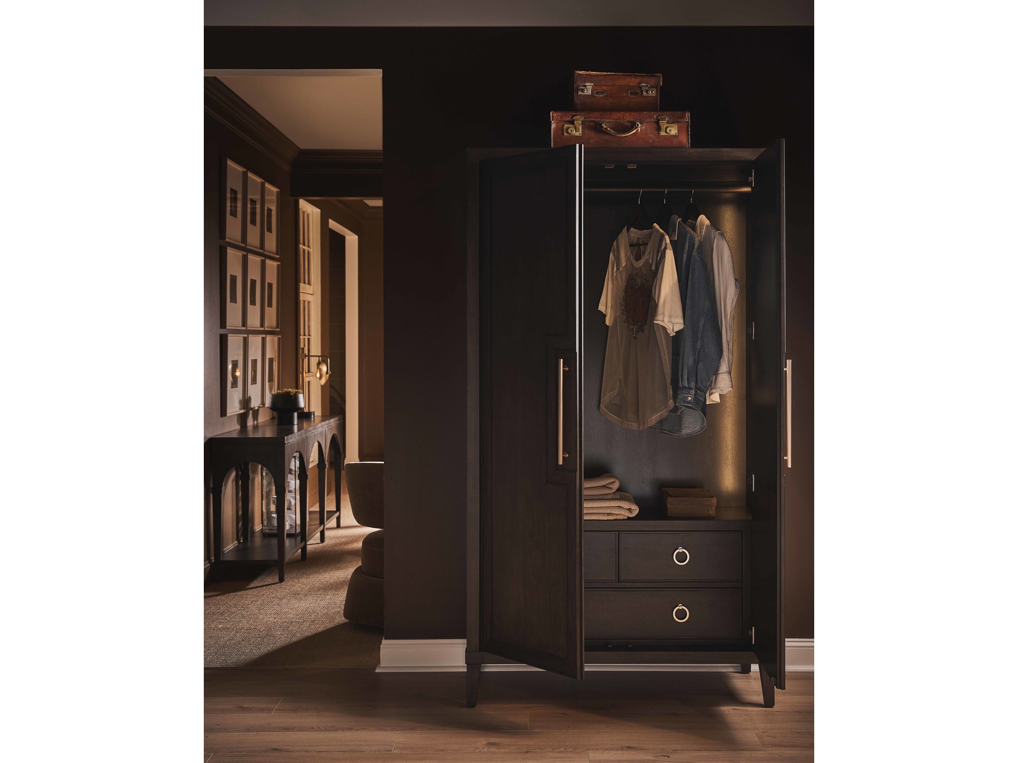 Fenwick Wardrobe - Multiple item room scene