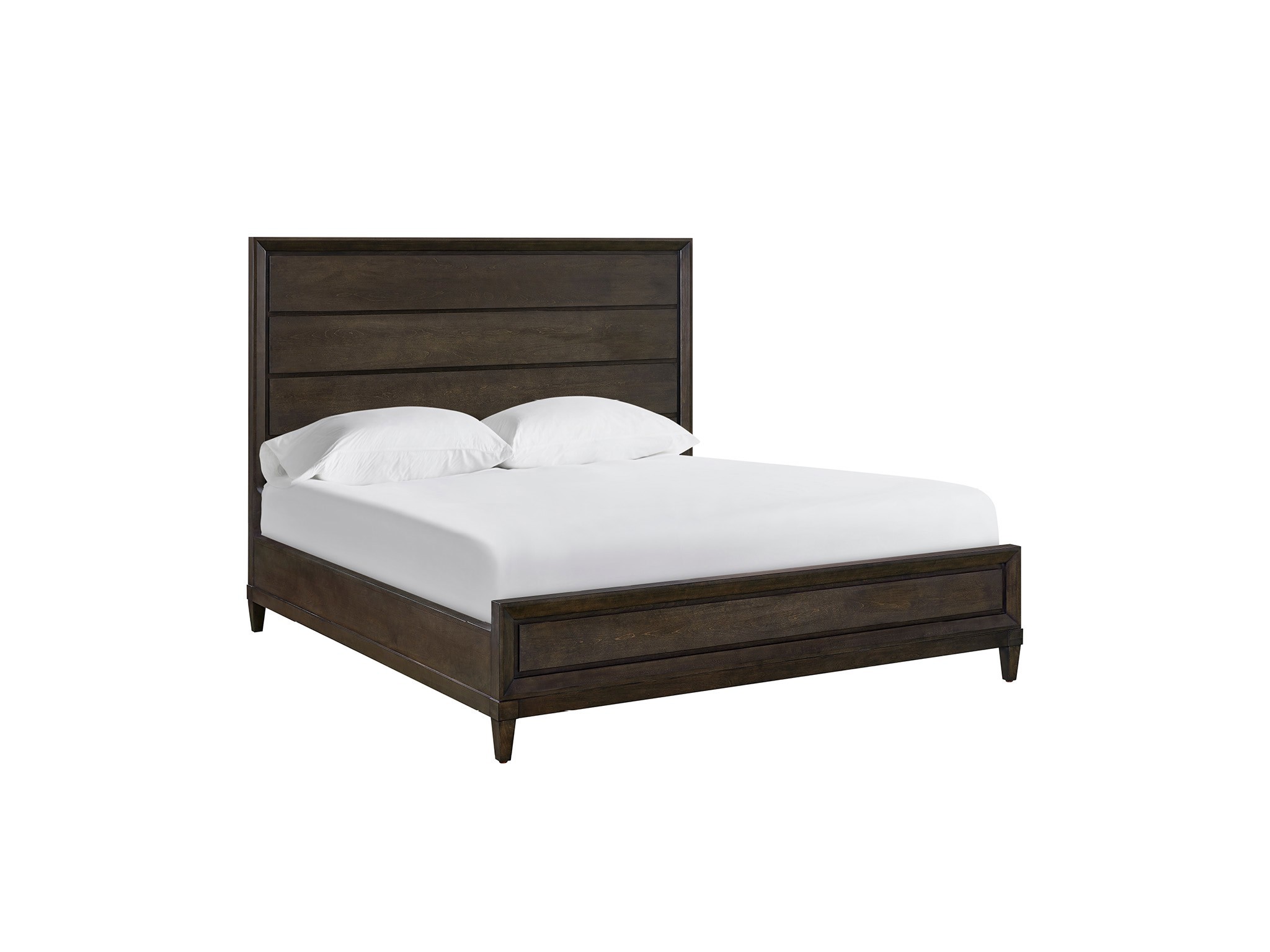Fenwick Panel Bed King - Silo with a white background