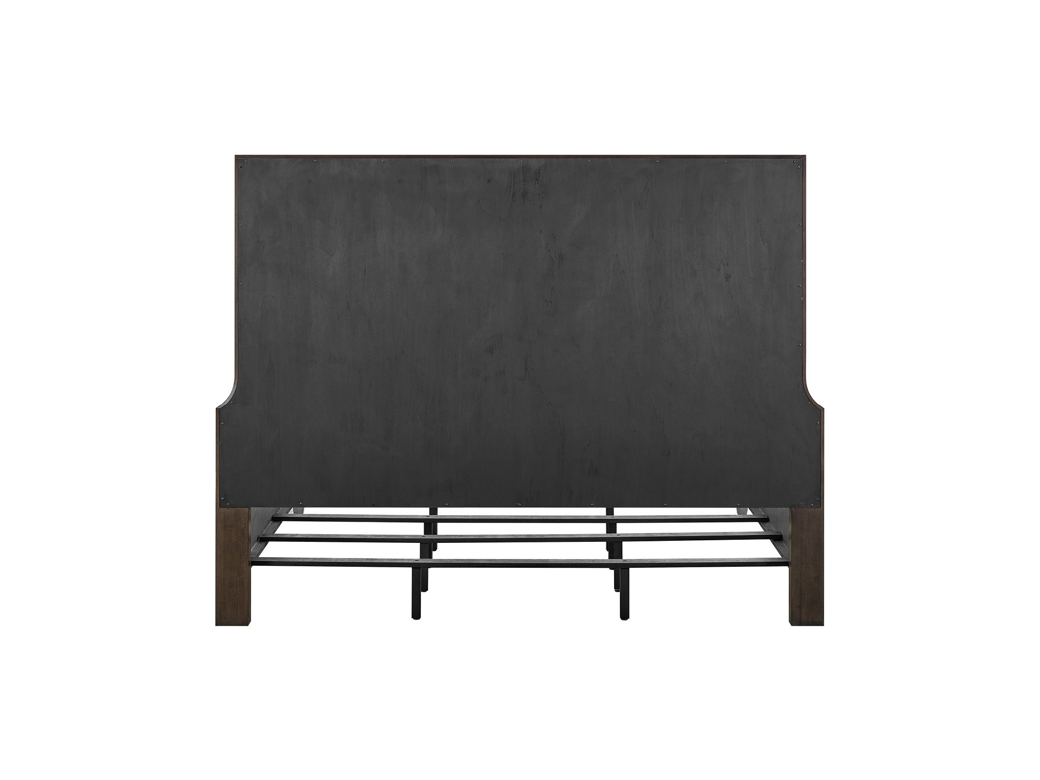 Fenwick Upholstered Bed King - Silo with a white background