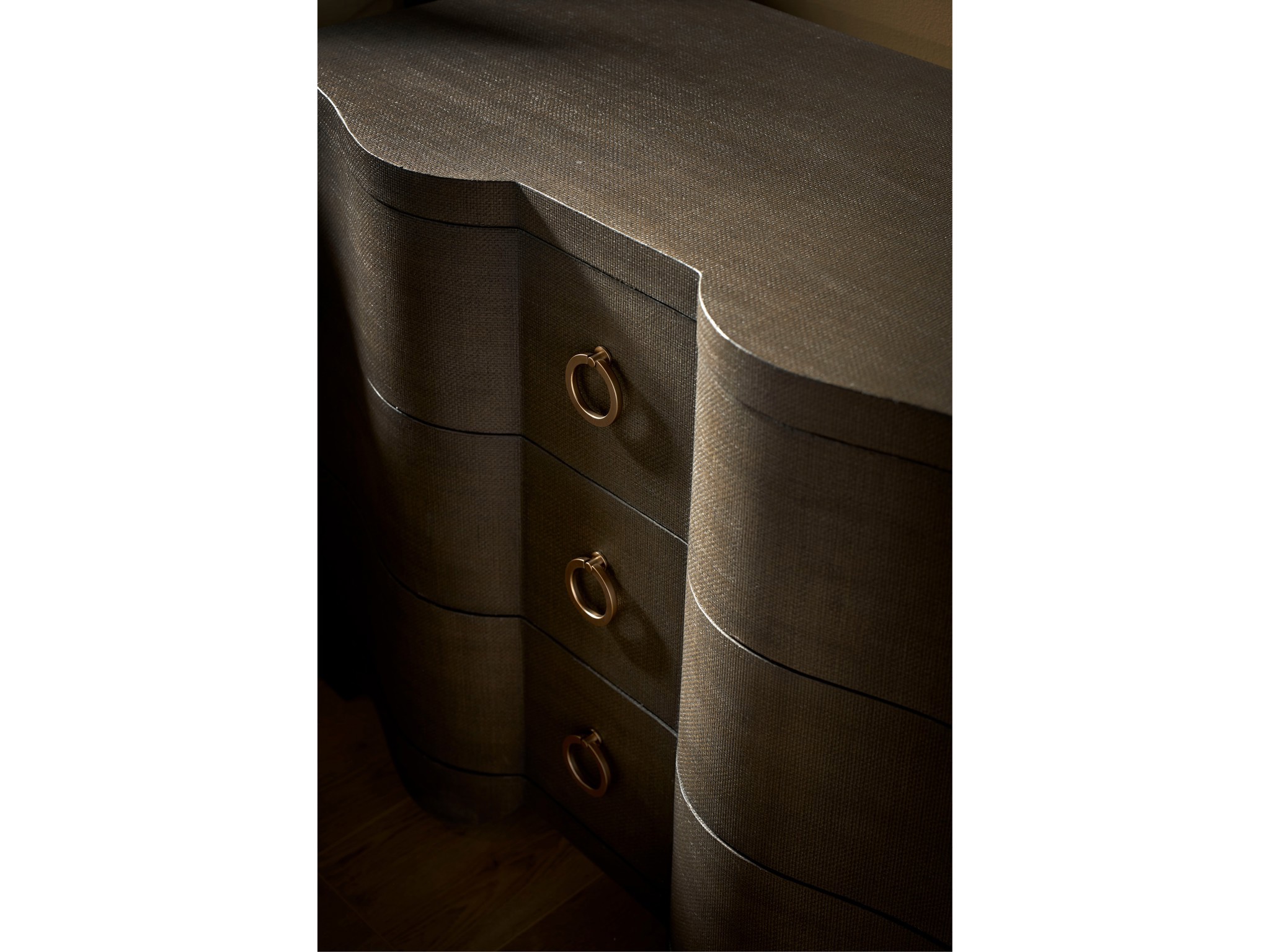 Fenwick Embossed Chest - Multiple item room scene