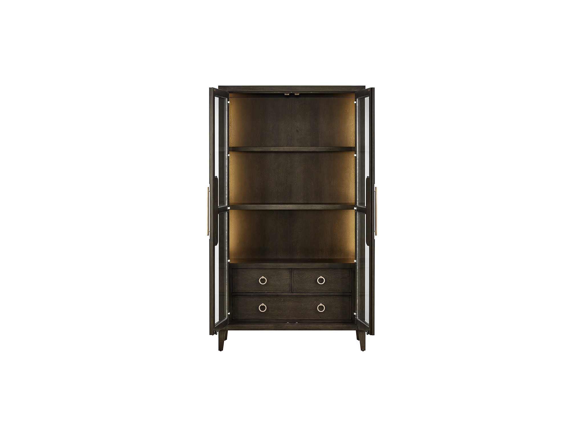 Fenwick Display Cabinet - Silo with a white background
