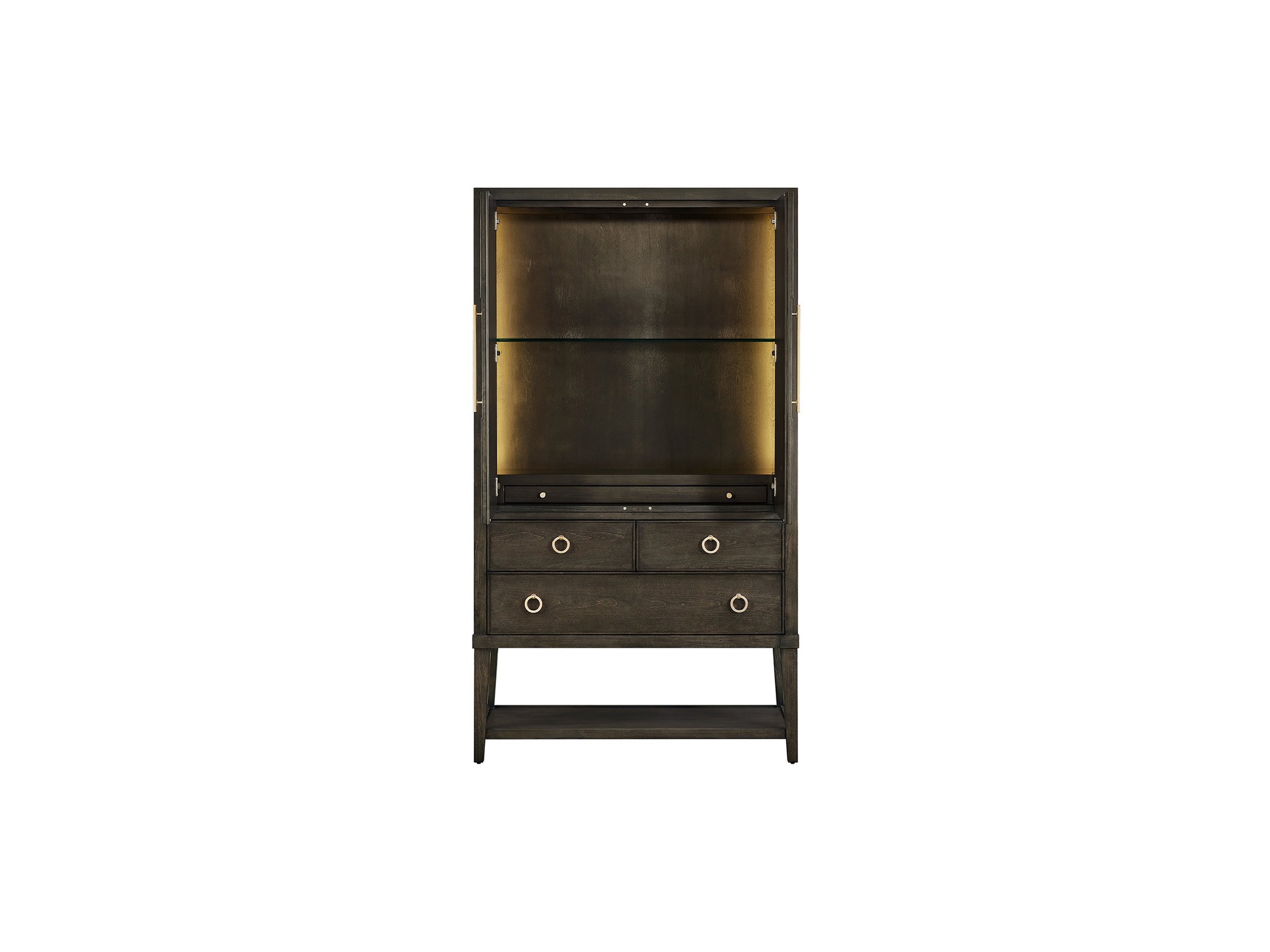 Fenwick Bar Cabinet - Silo with a white background