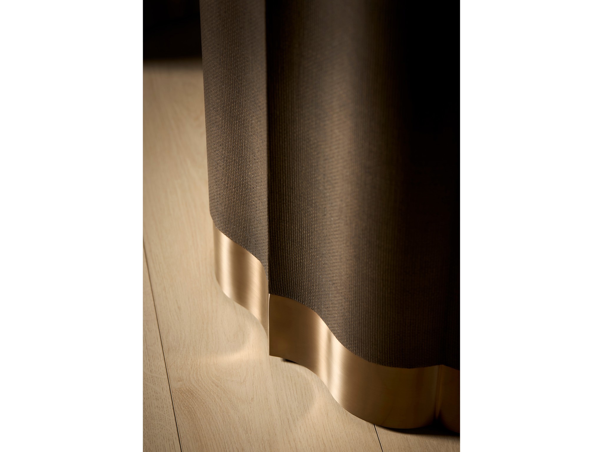 Fenwick Embossed End Table - Multiple item room scene