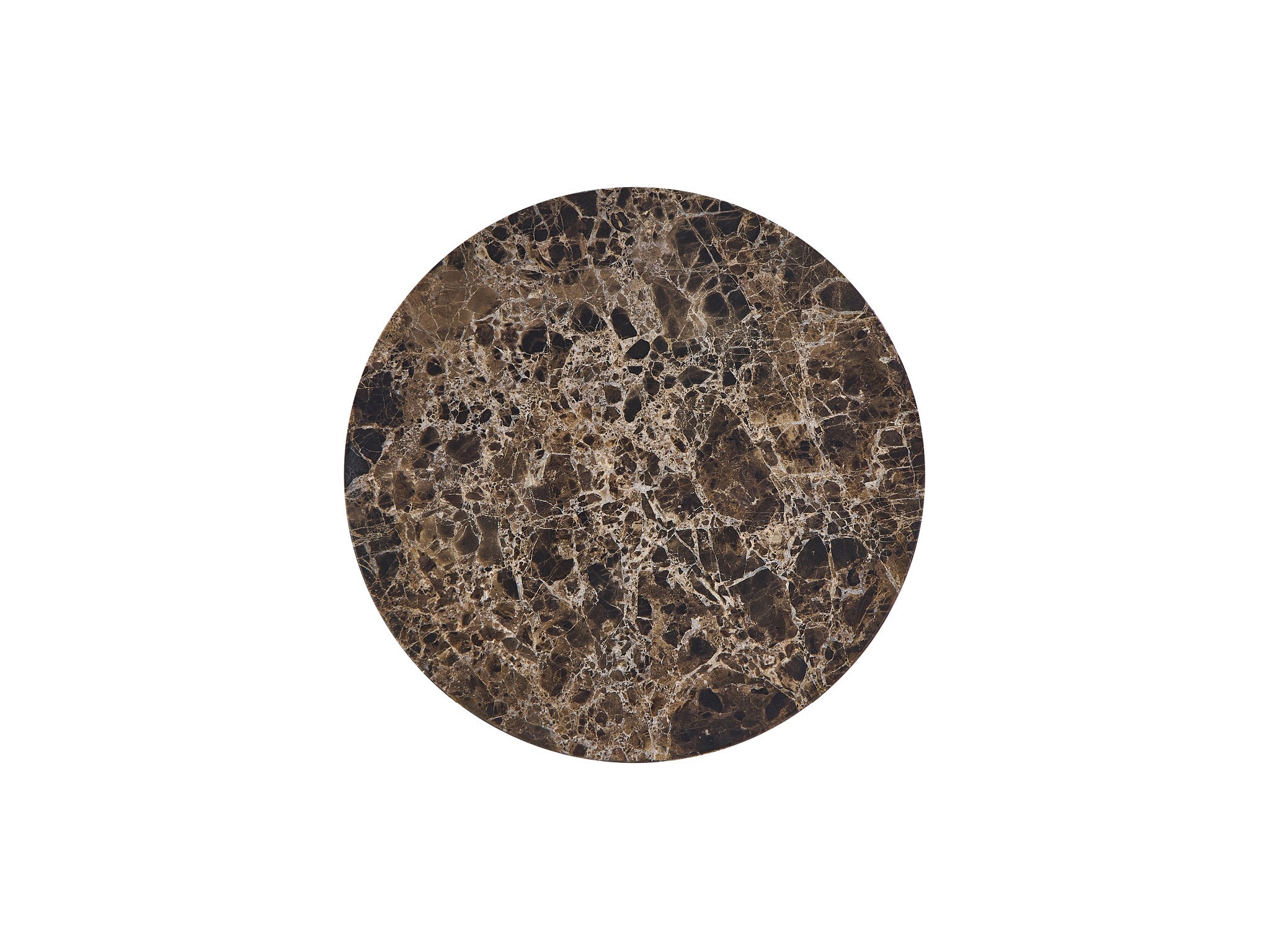 Emperador Table - Silo with a white background