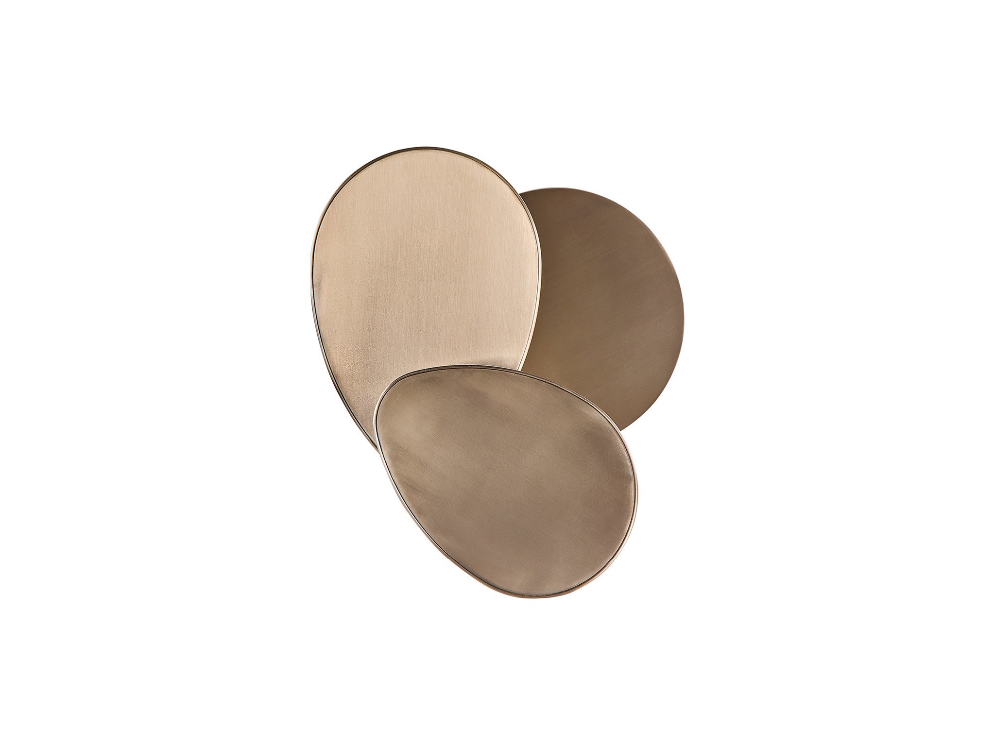 Dusty Bronze Table - Silo with a white background