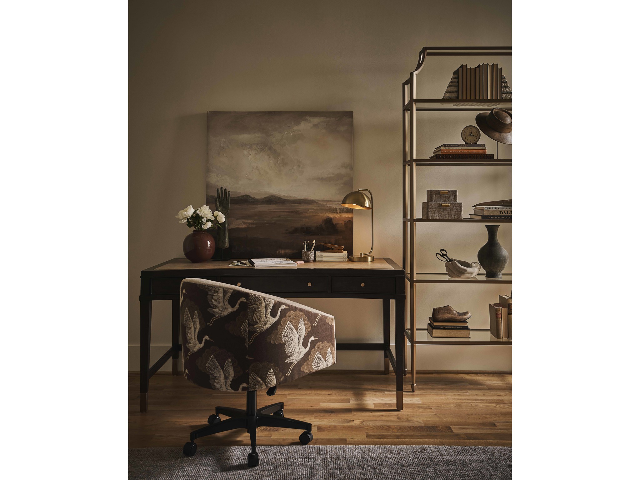 Fenwick Desk - Multiple item room scene