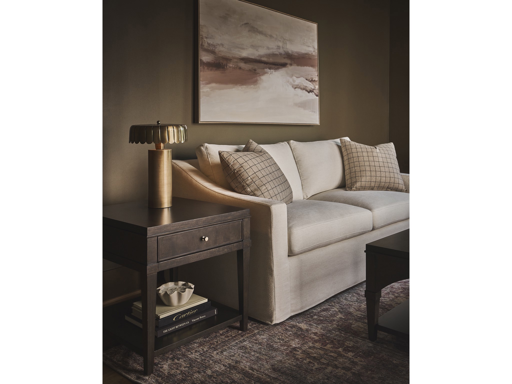 Fenwick End Table - Multiple item room scene