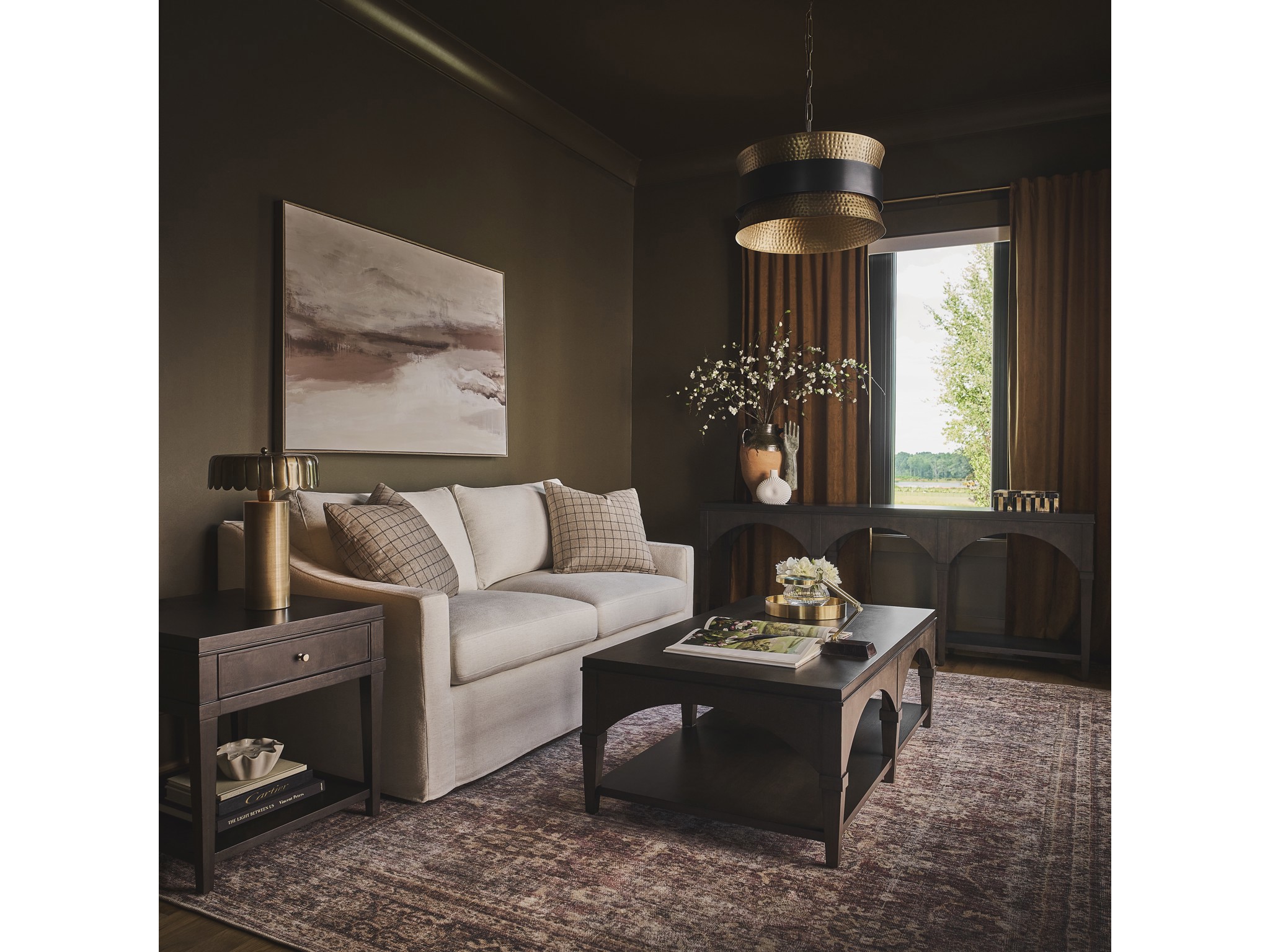 Fenwick End Table - Multiple item room scene