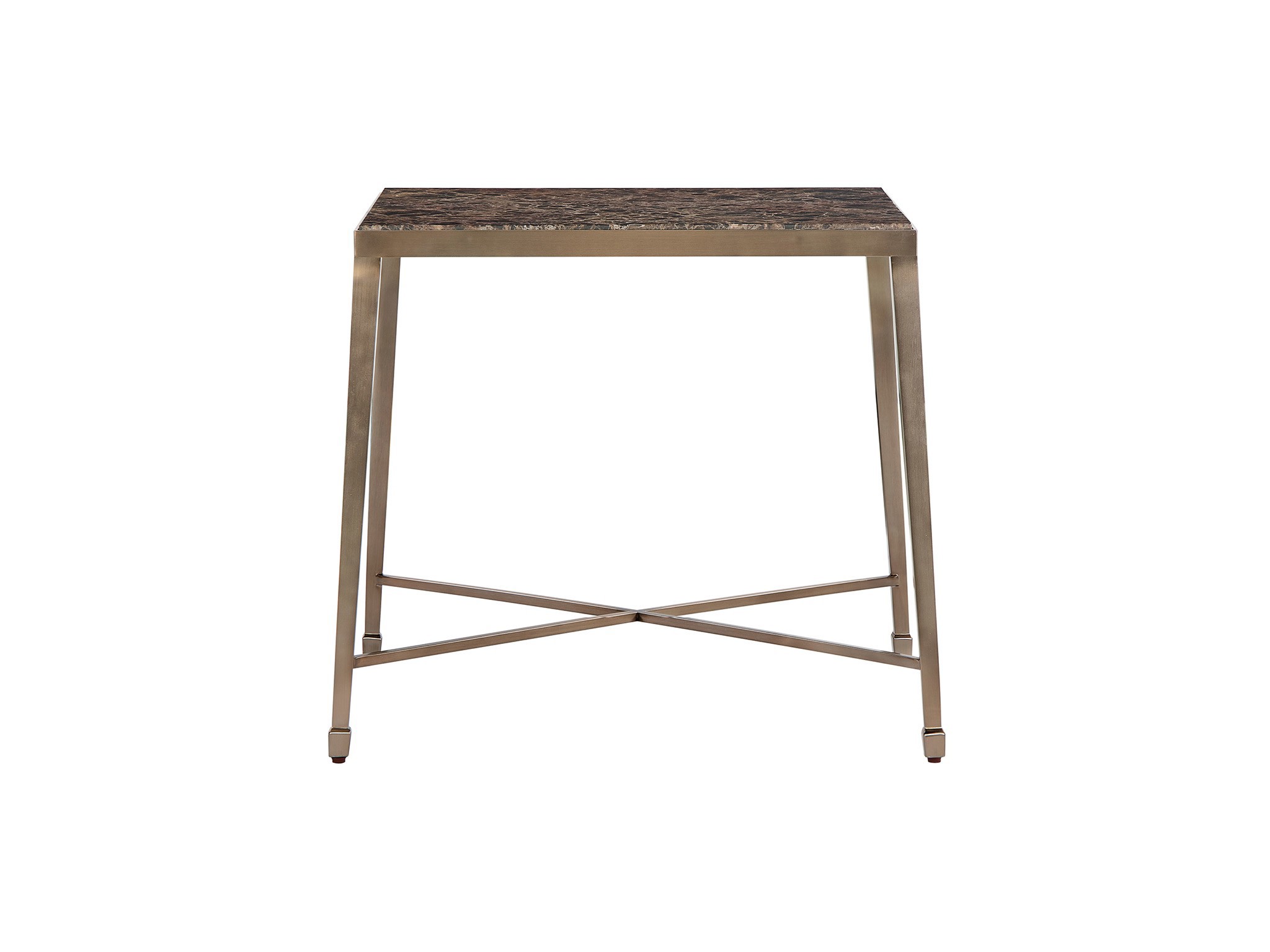 Emperador End Table - Silo with a white background