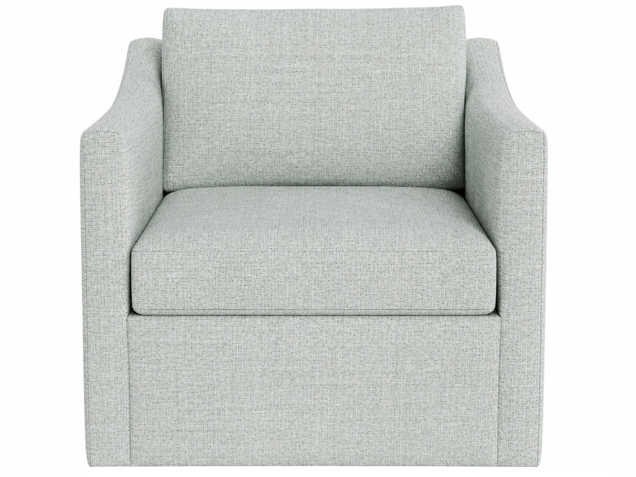 Asher Swivel Chair - Silo with a white background