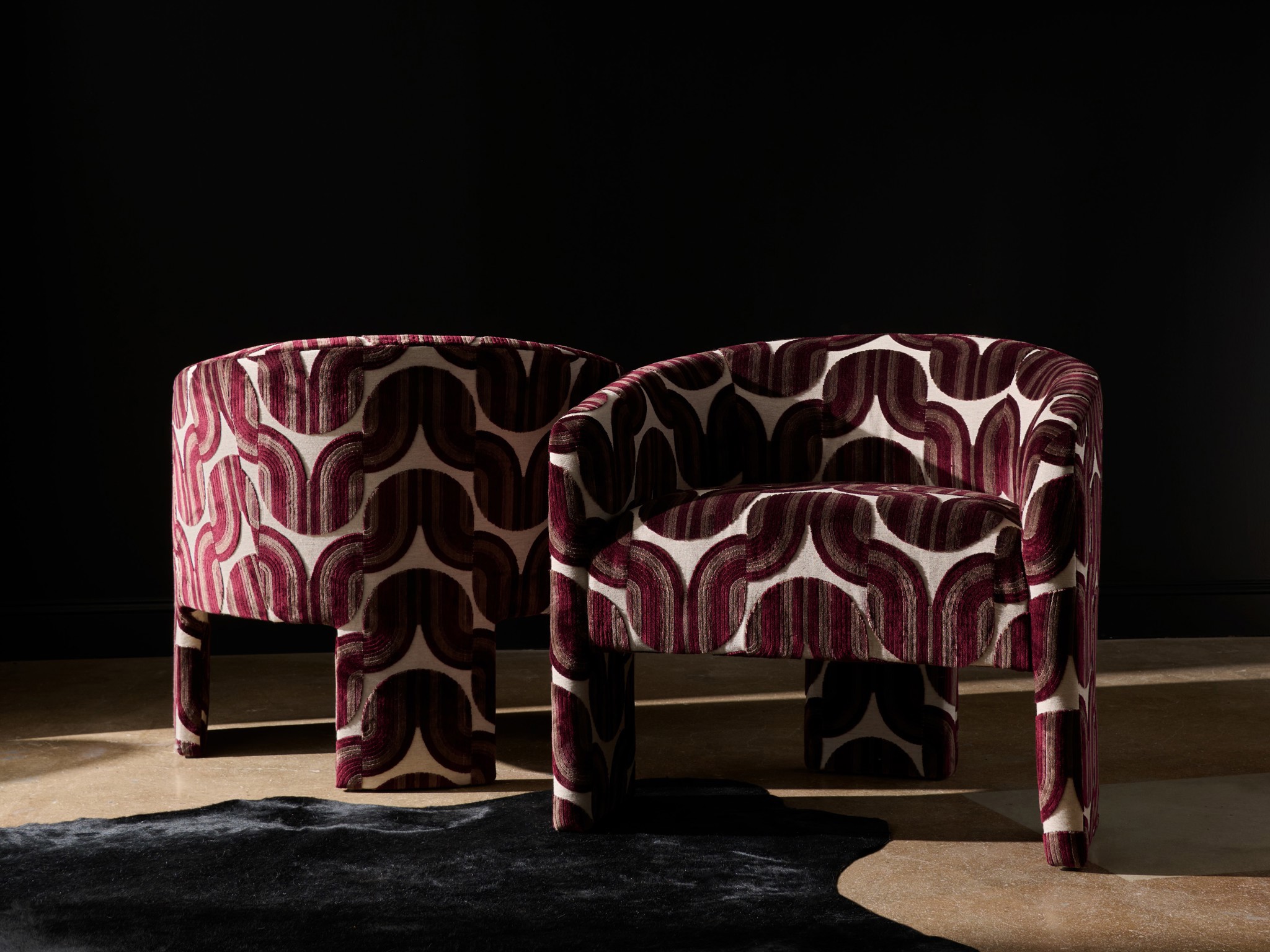 Amira Chair - Special Order - Multiple item room scene