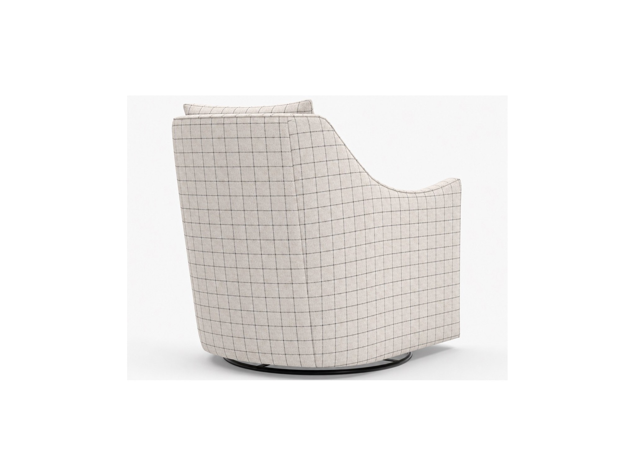 Portia Swivel Glider - Silo with a white background