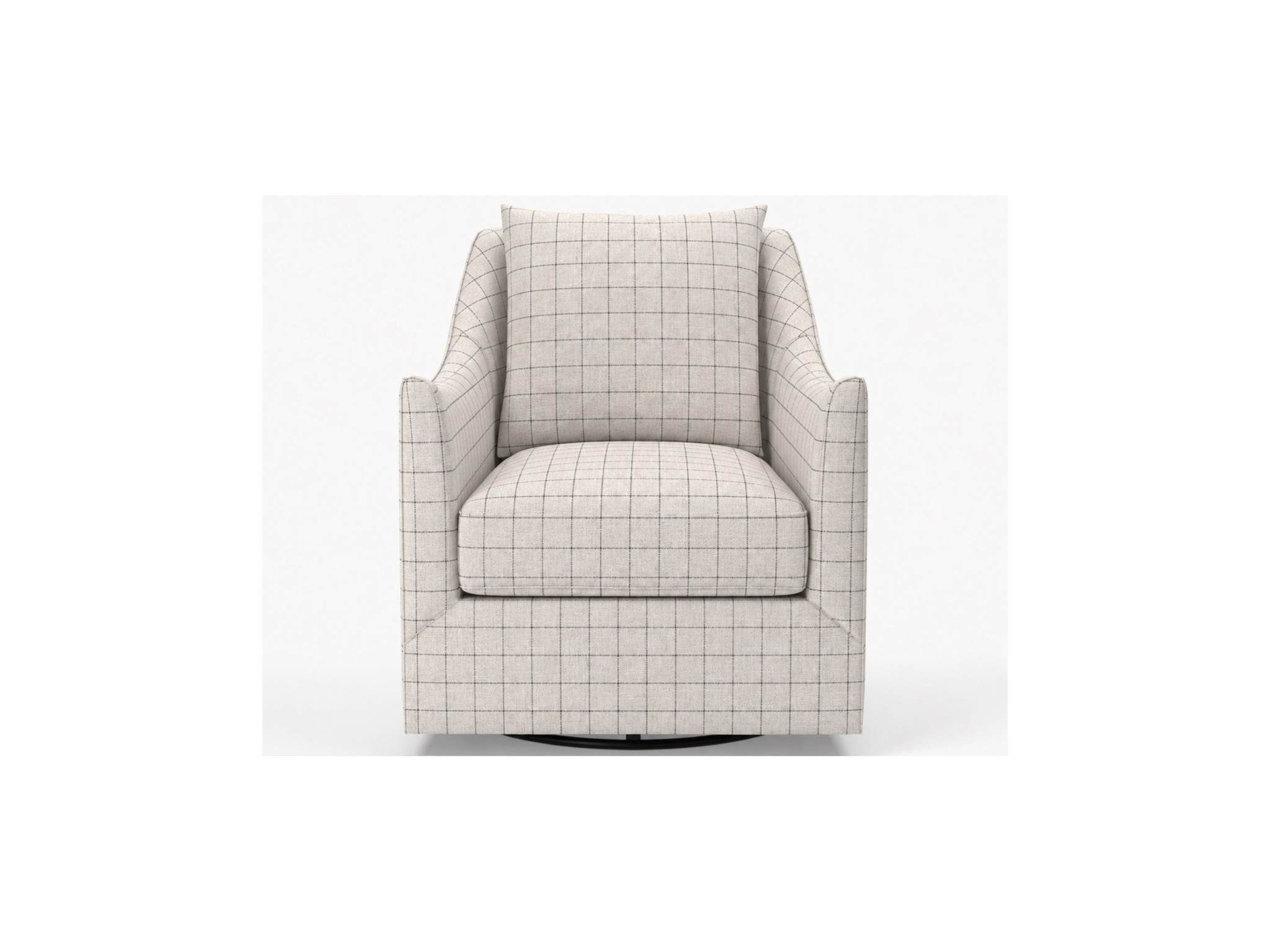 Portia Swivel Glider - Silo with a white background