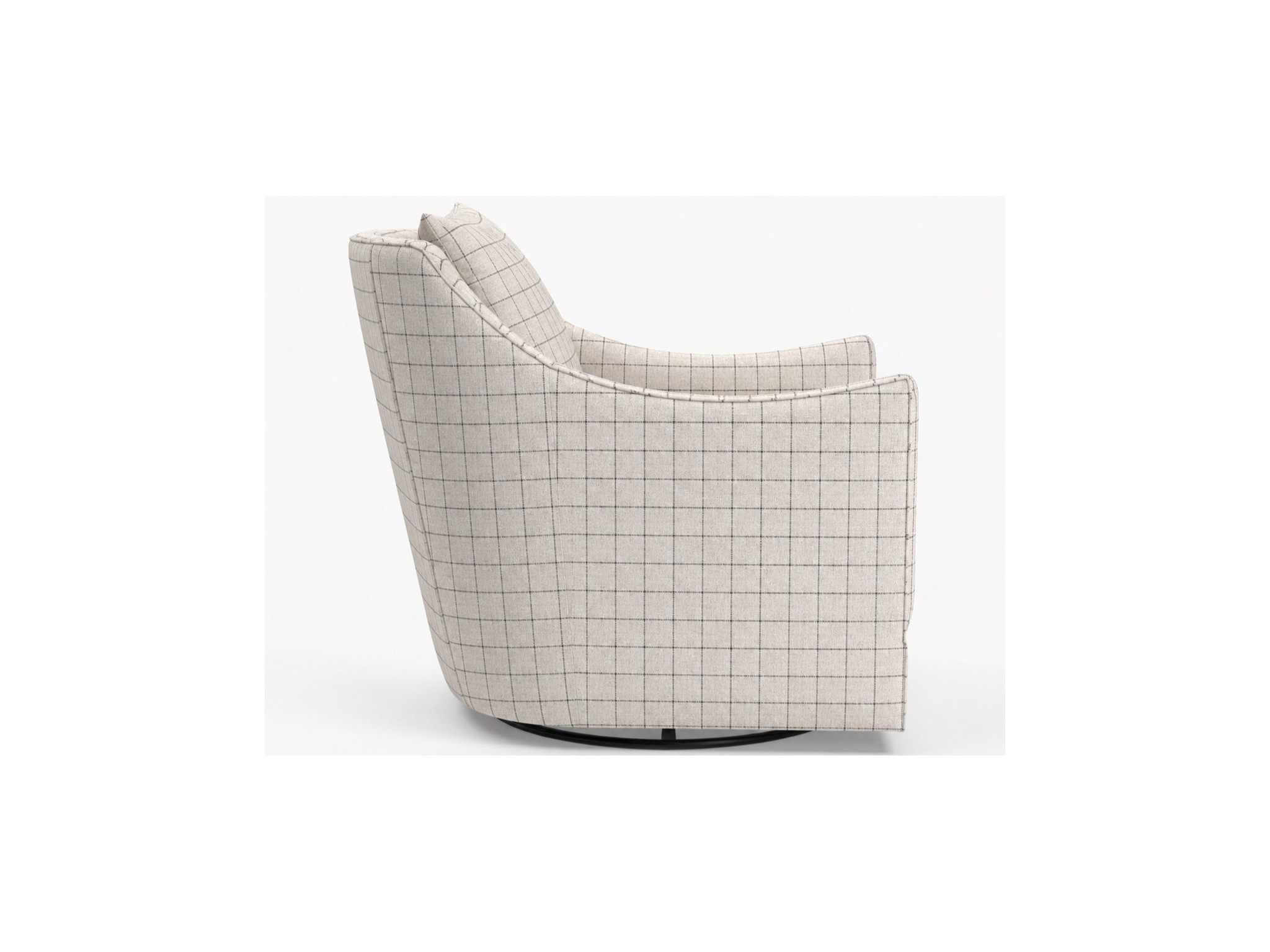 Portia Swivel Glider - Silo with a white background