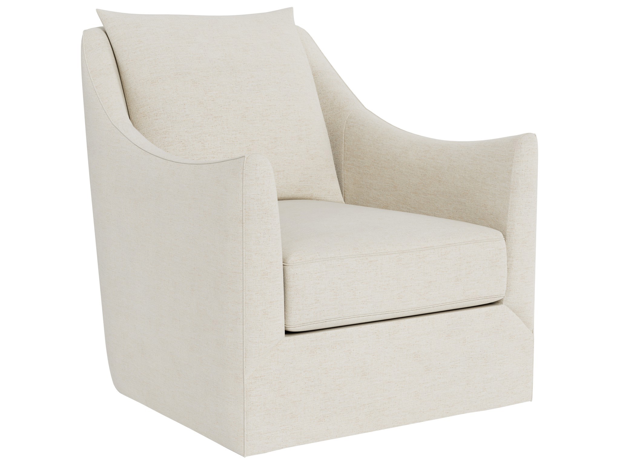 Portia Swivel Chair - Special Order - Silo with a white background