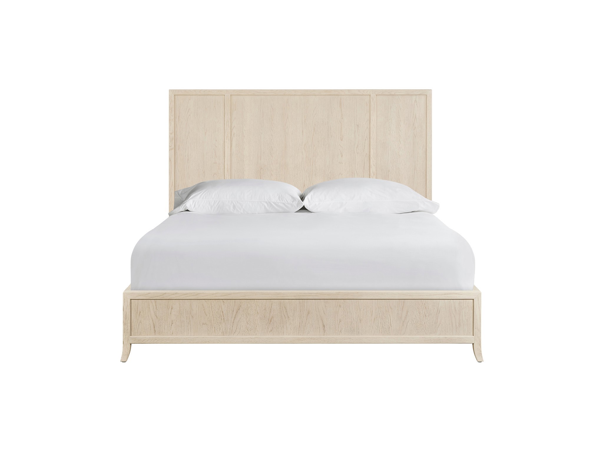 Velora Panel Bed King - Silo with a white background