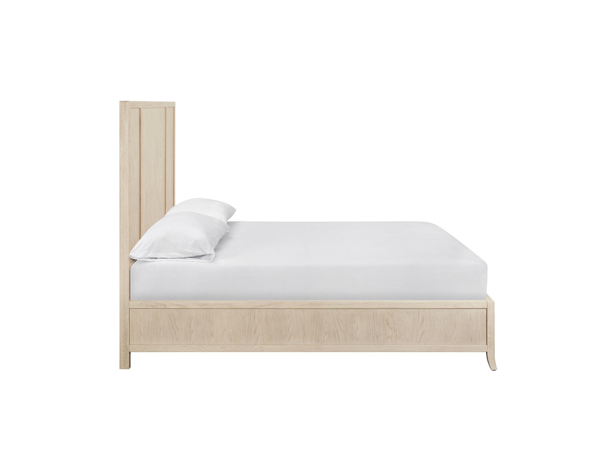 Velora Panel Bed King - Silo with a white background
