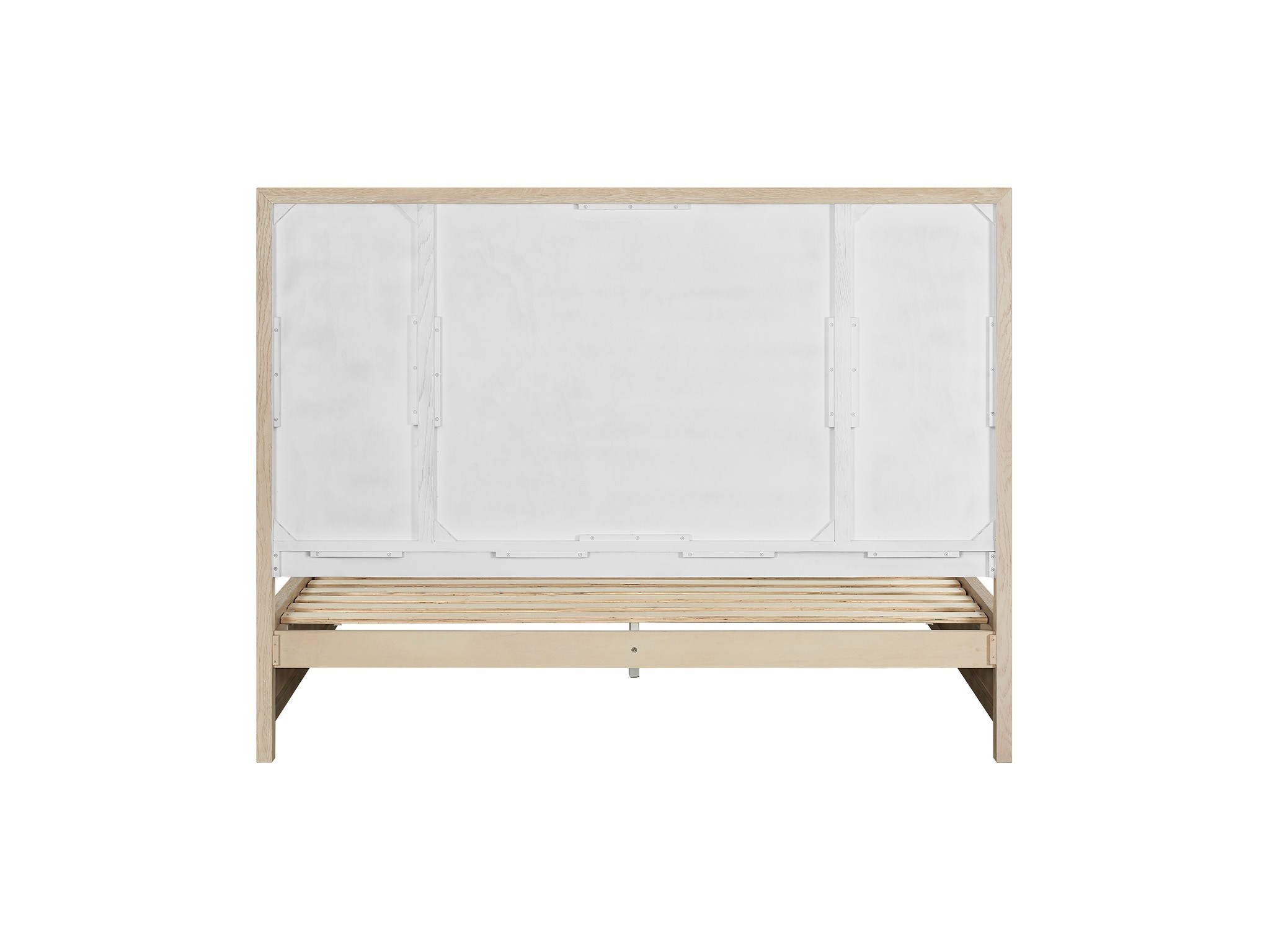 Velora Panel Bed King - Silo with a white background