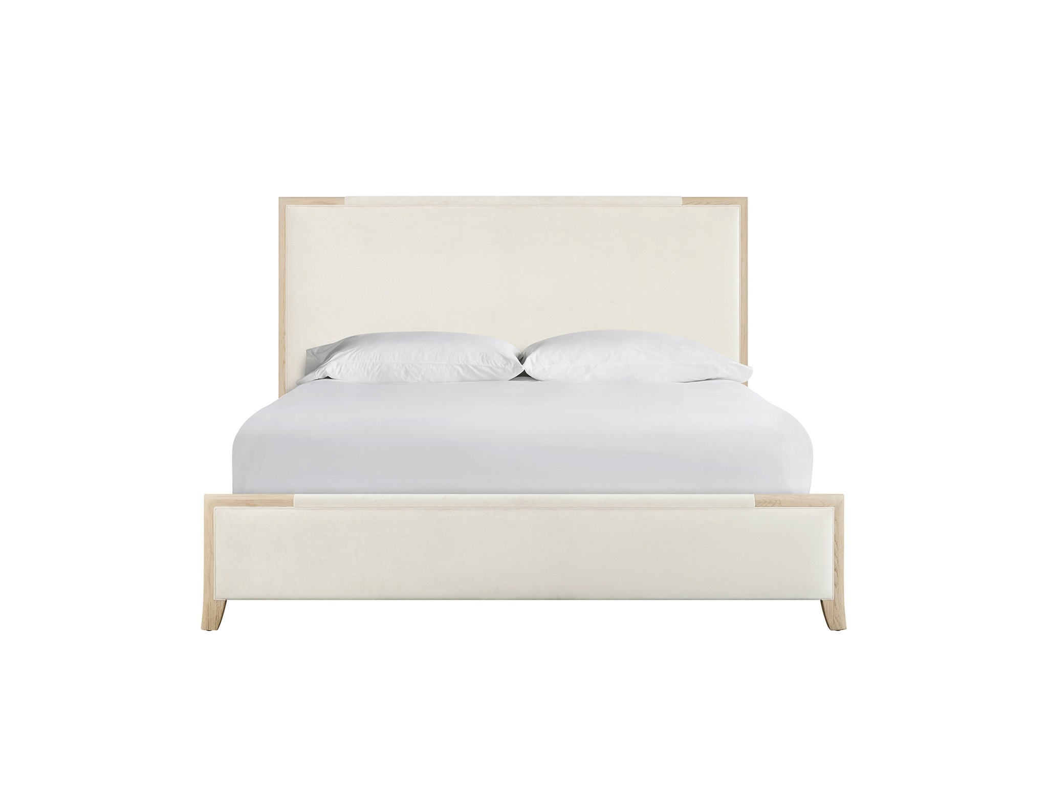 Velora Upholstered Bed King - Silo with a white background