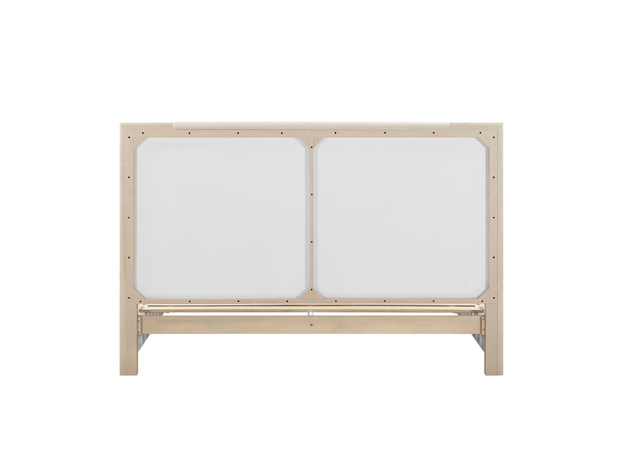 Velora Upholstered Bed King - Silo with a white background