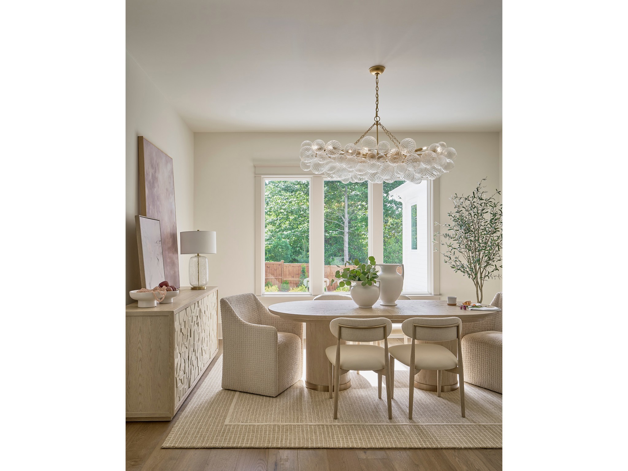 Velora Side Chair - Multiple item room scene