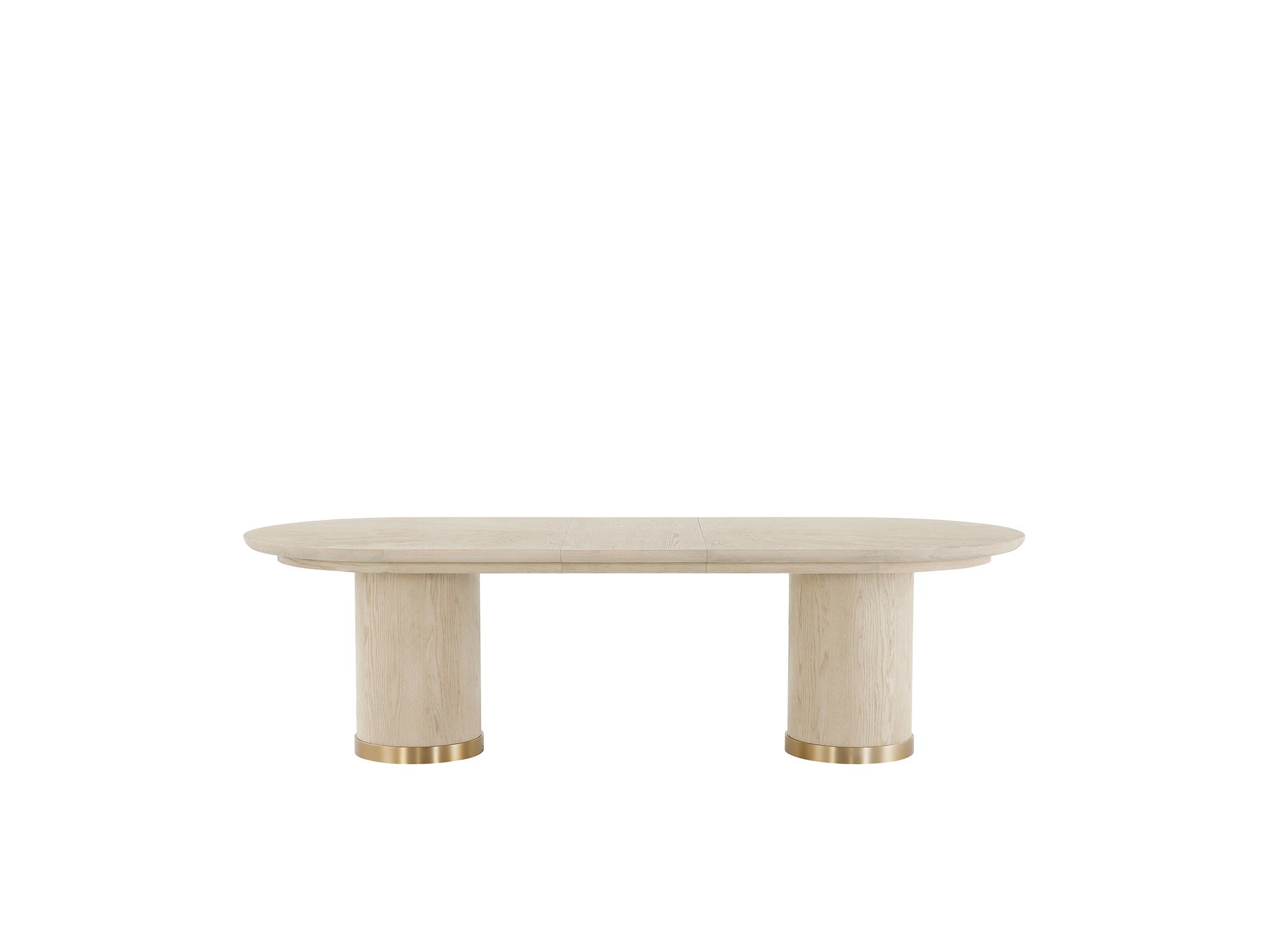 Velora Oval Dining Table - Silo with a white background