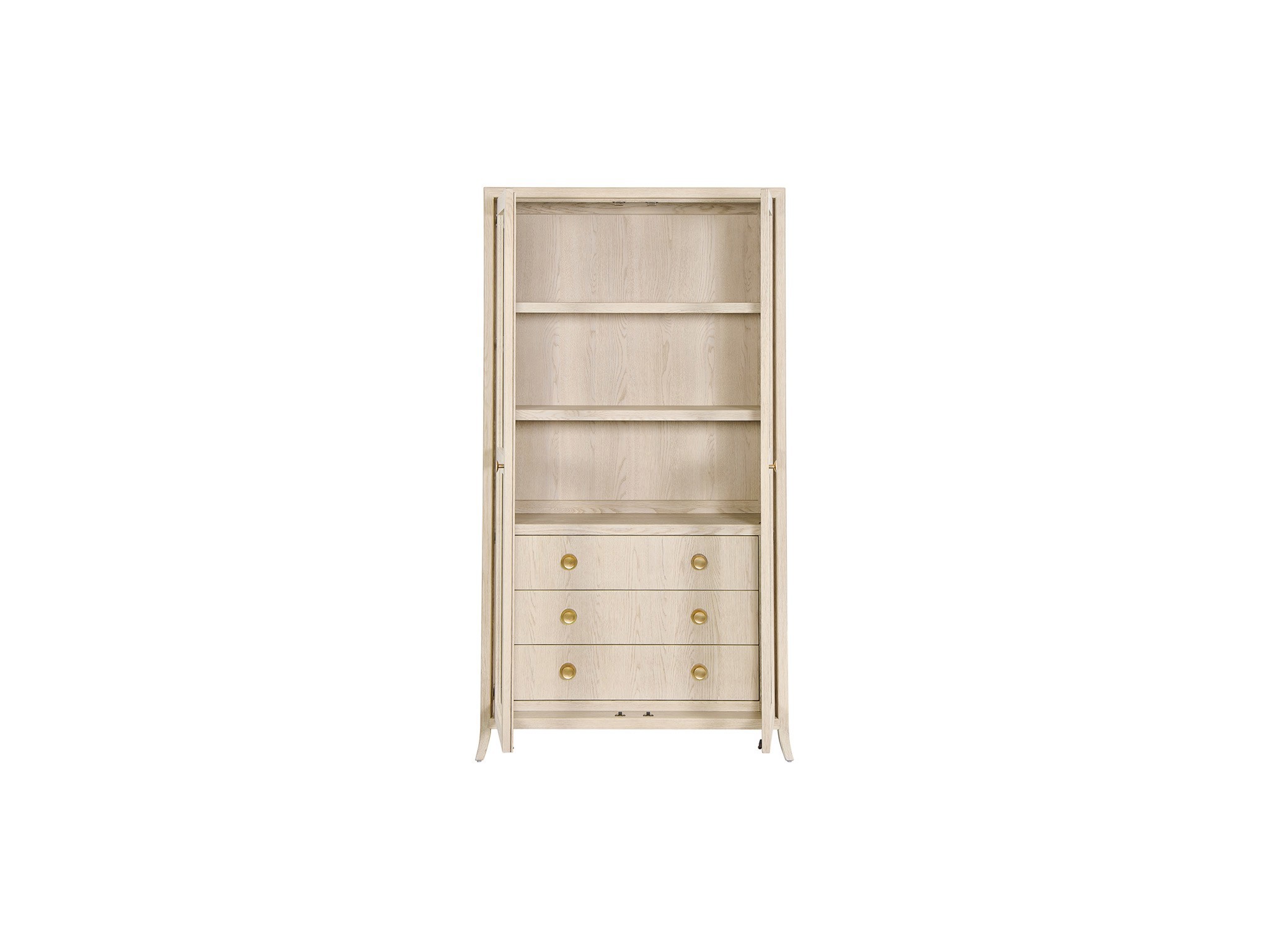 Velora Display Cabinet - Silo with a white background