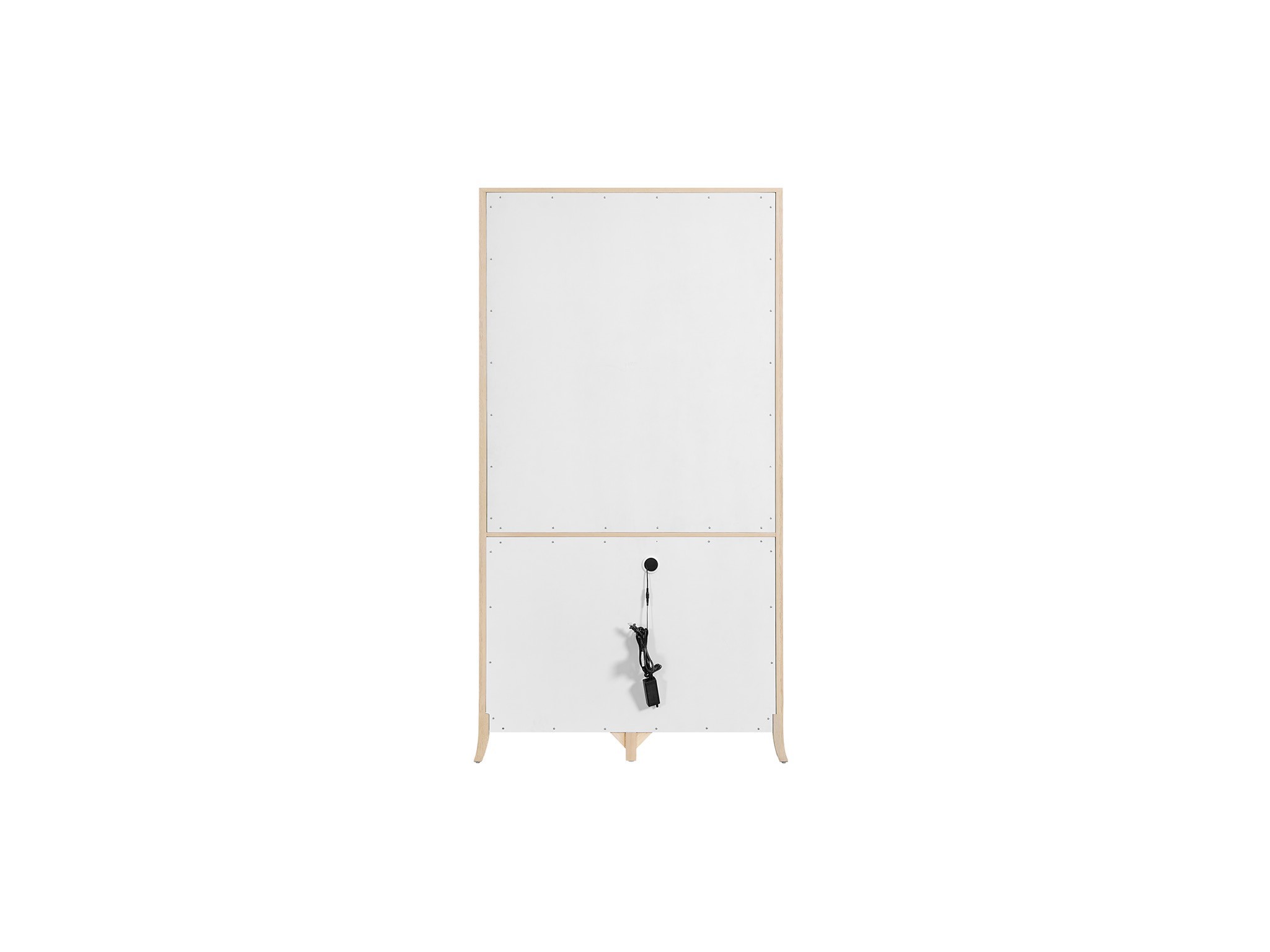 Velora Display Cabinet - Silo with a white background