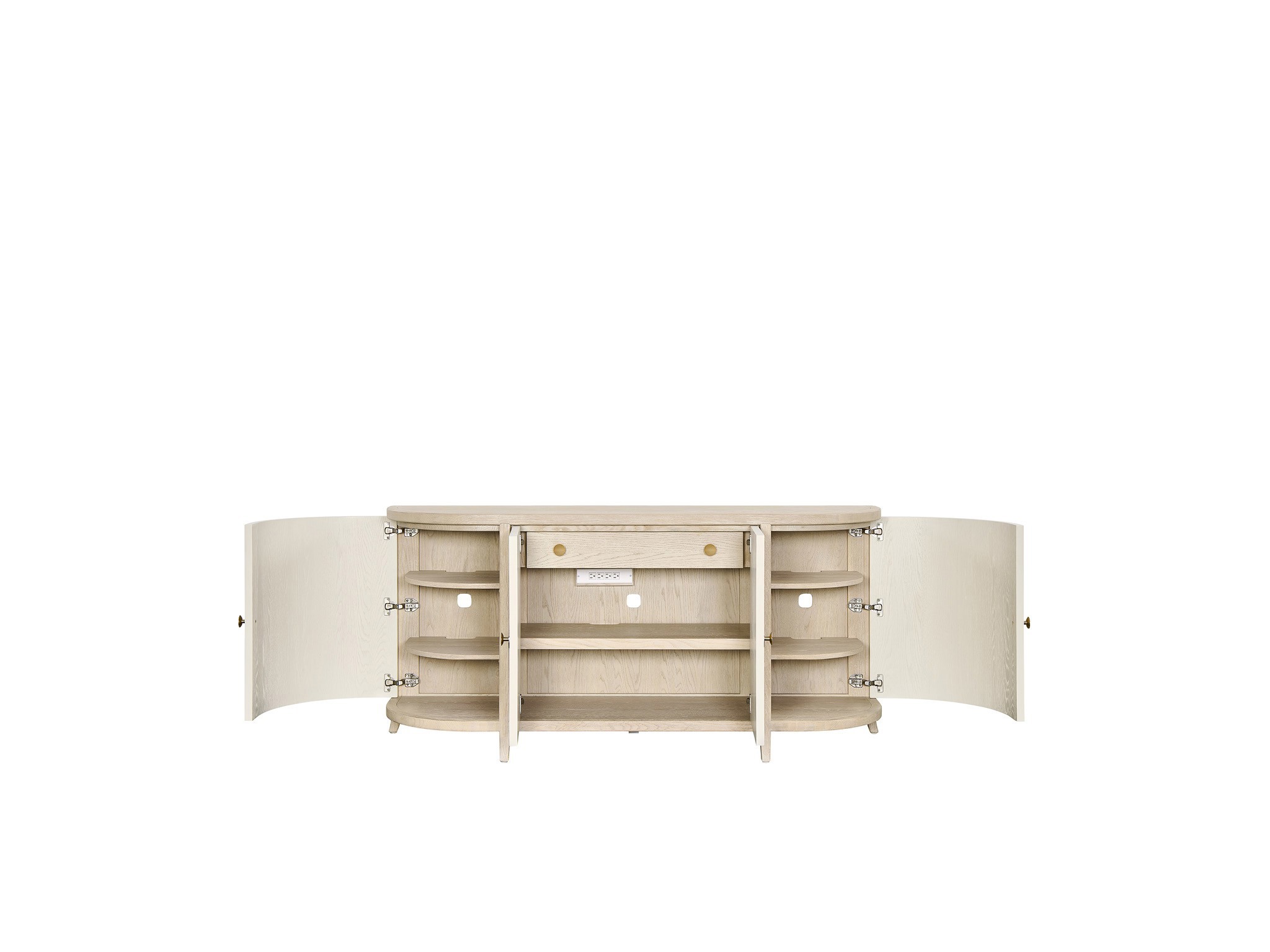 Velora Credenza - Silo with a white background