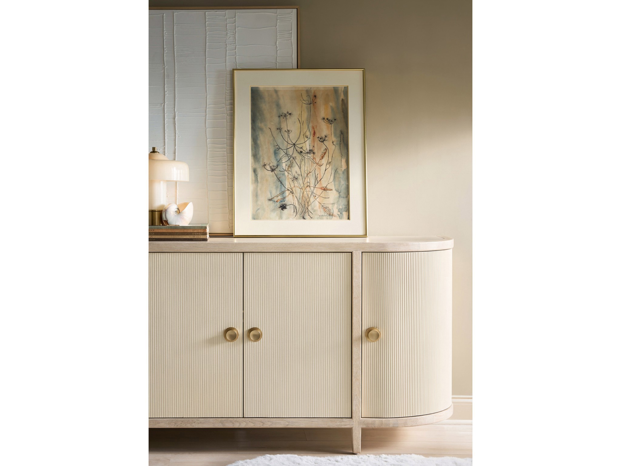 Velora Credenza - Multiple item room scene