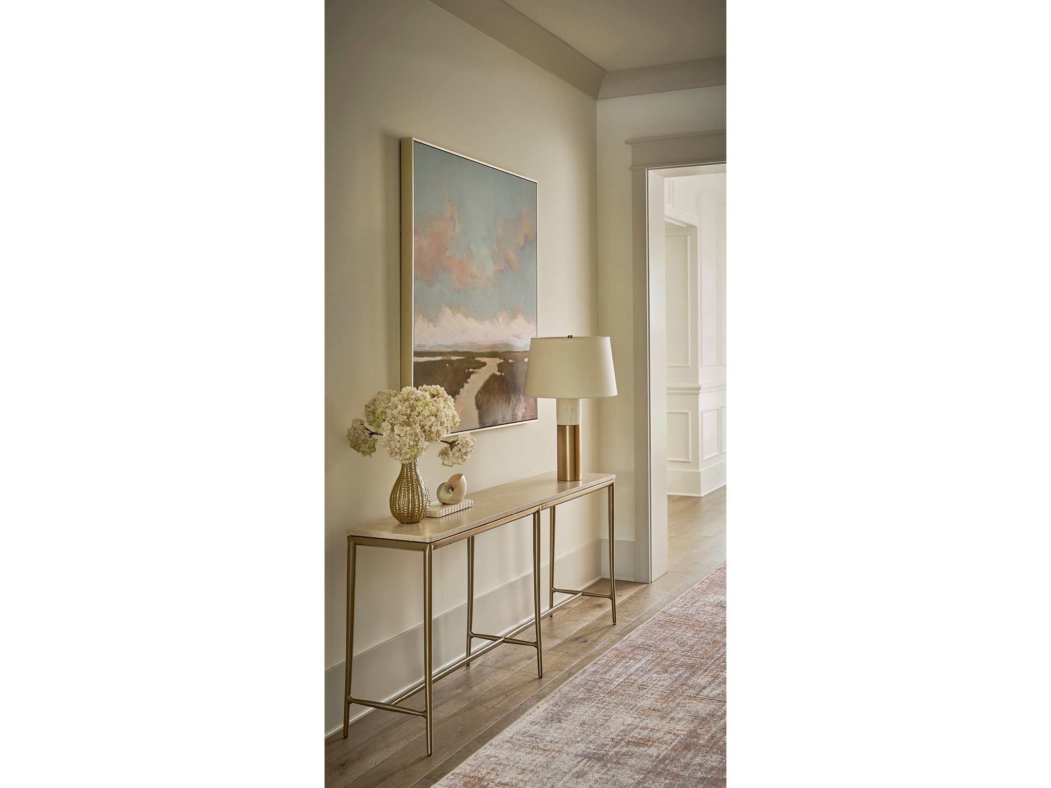 Amalfi Console - Multiple item room scene