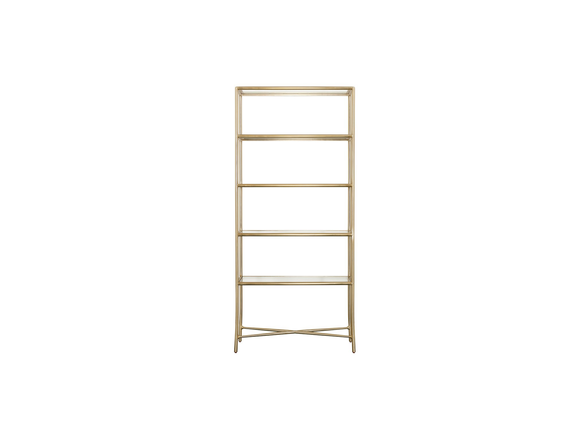 Desert Gold Etagere - Silo with a white background