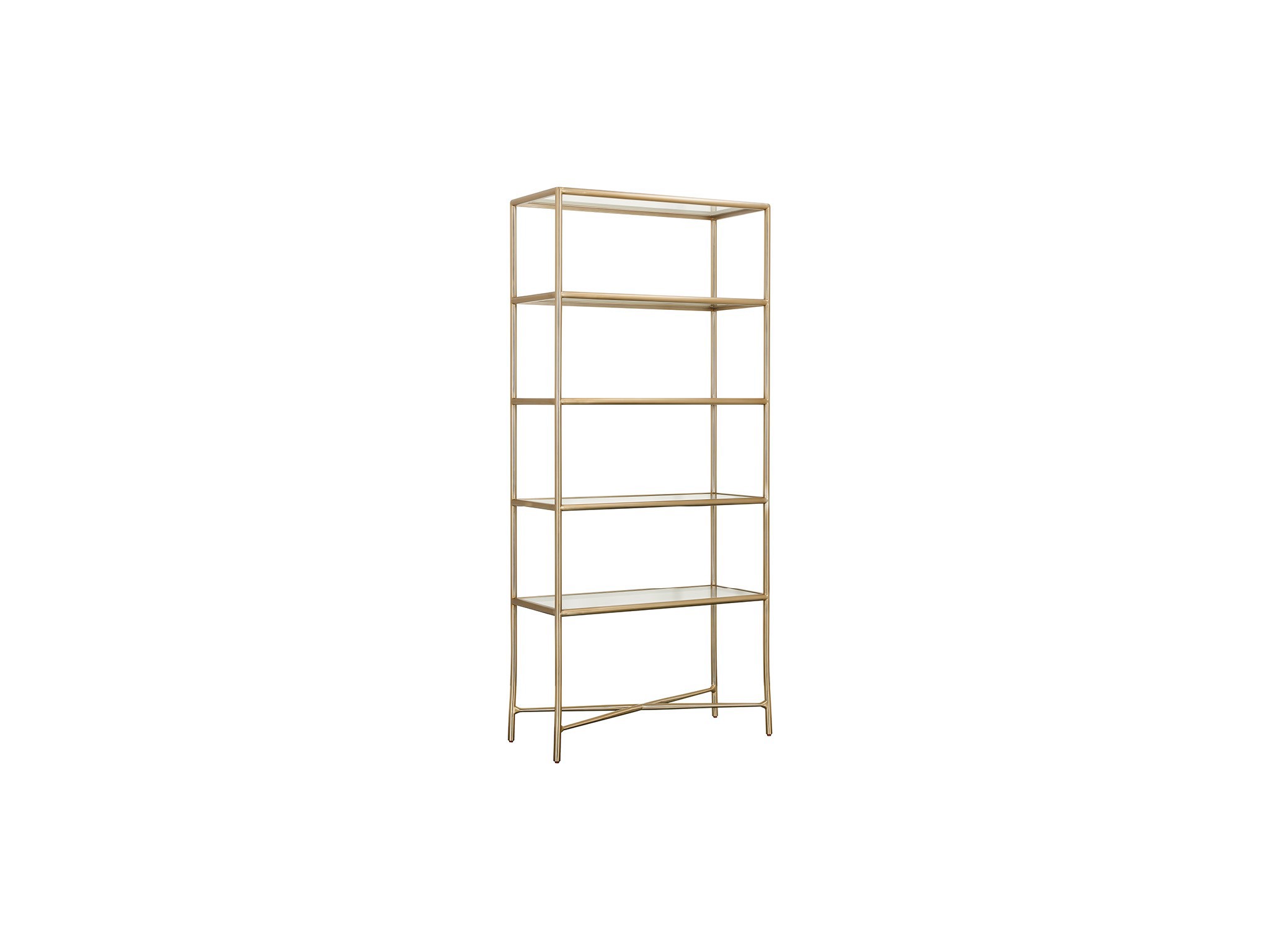 Desert Gold Etagere - Silo with a white background