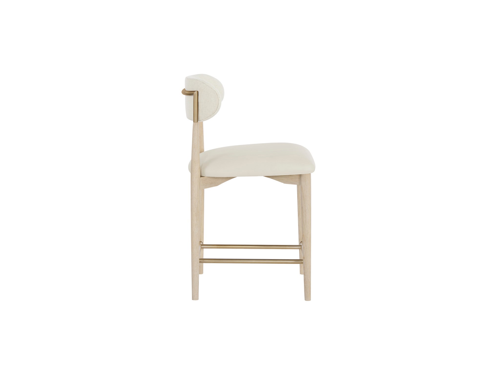 Desert Gold Counter Chair - Silo with a white background