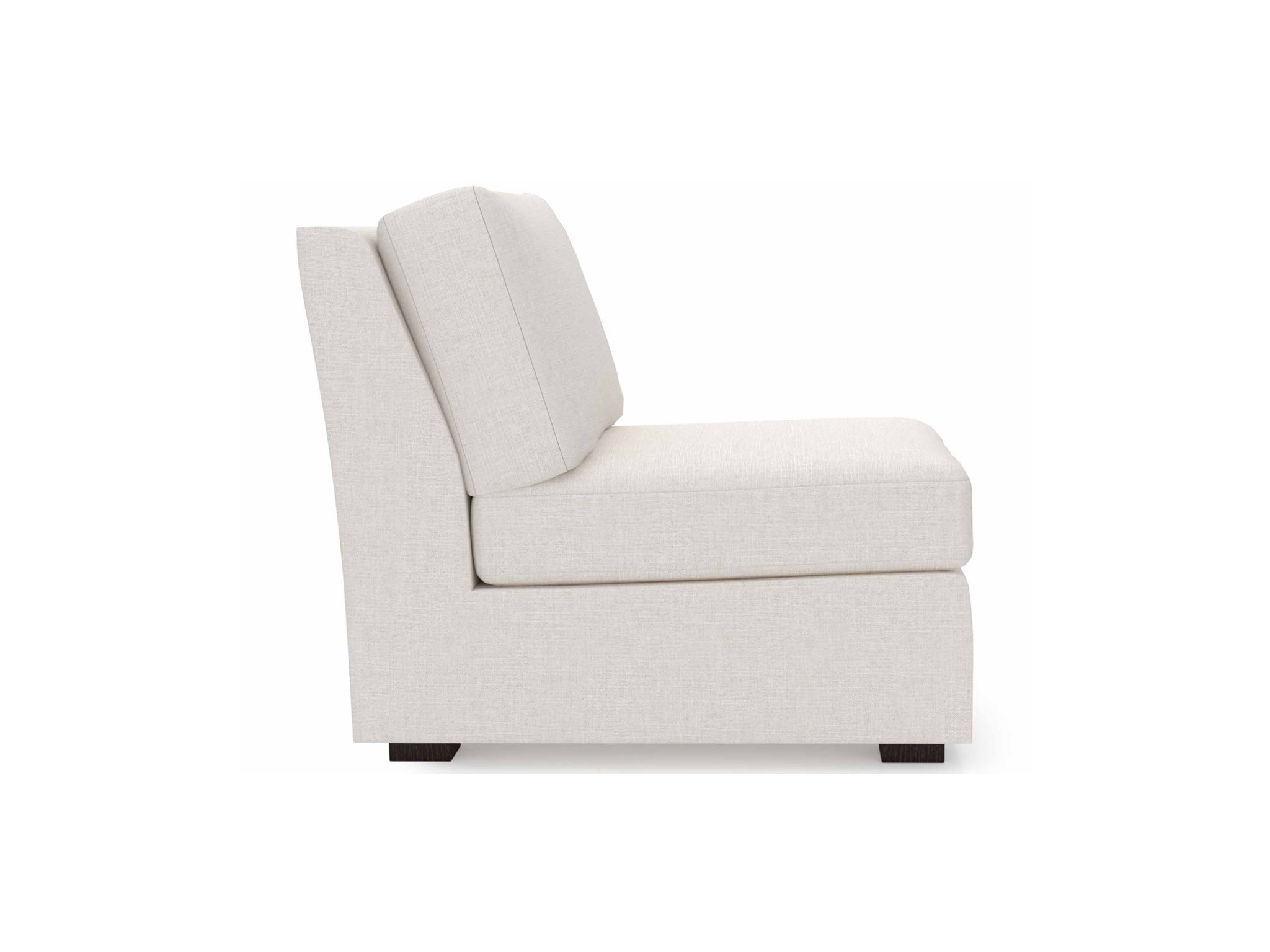 Madison Armless Chair - Special Order - Silo with a white background