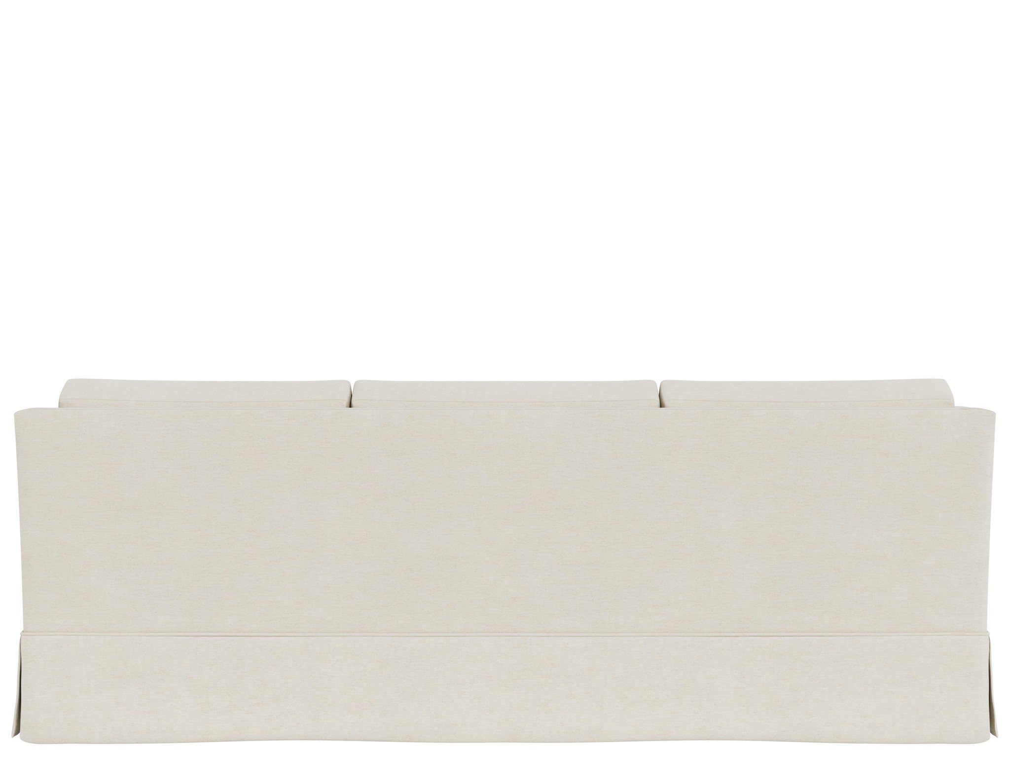 Madison Skirted Sofa - Special Order - Silo with a white background