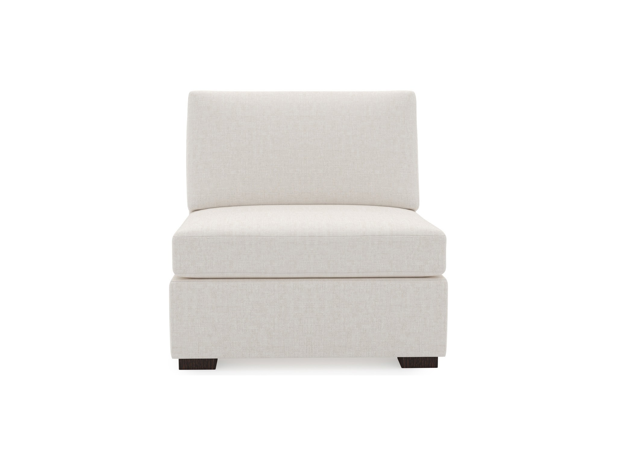 Ryman Armless Chair - Special Order - Silo with a white background
