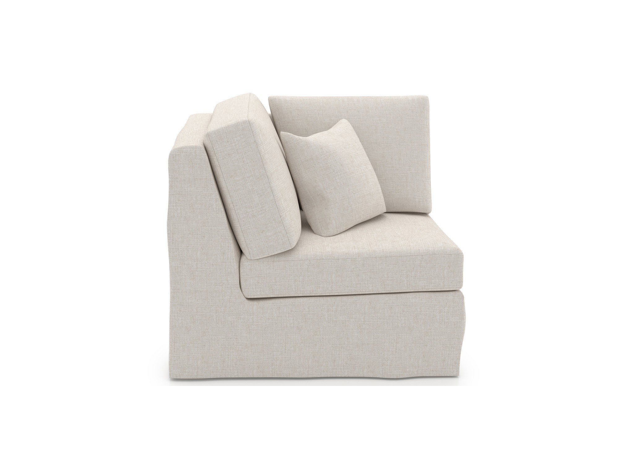 Ryman Slipcover Corner - Special Order - Silo with a white background