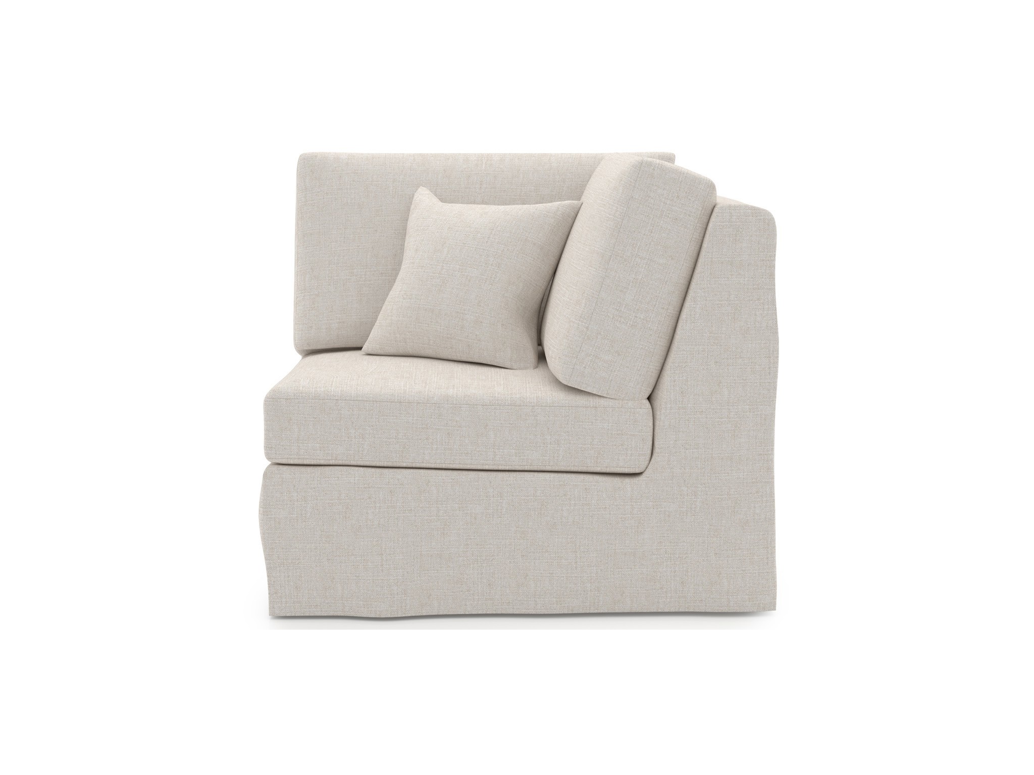 Ryman Slipcover Corner - Special Order - Silo with a white background