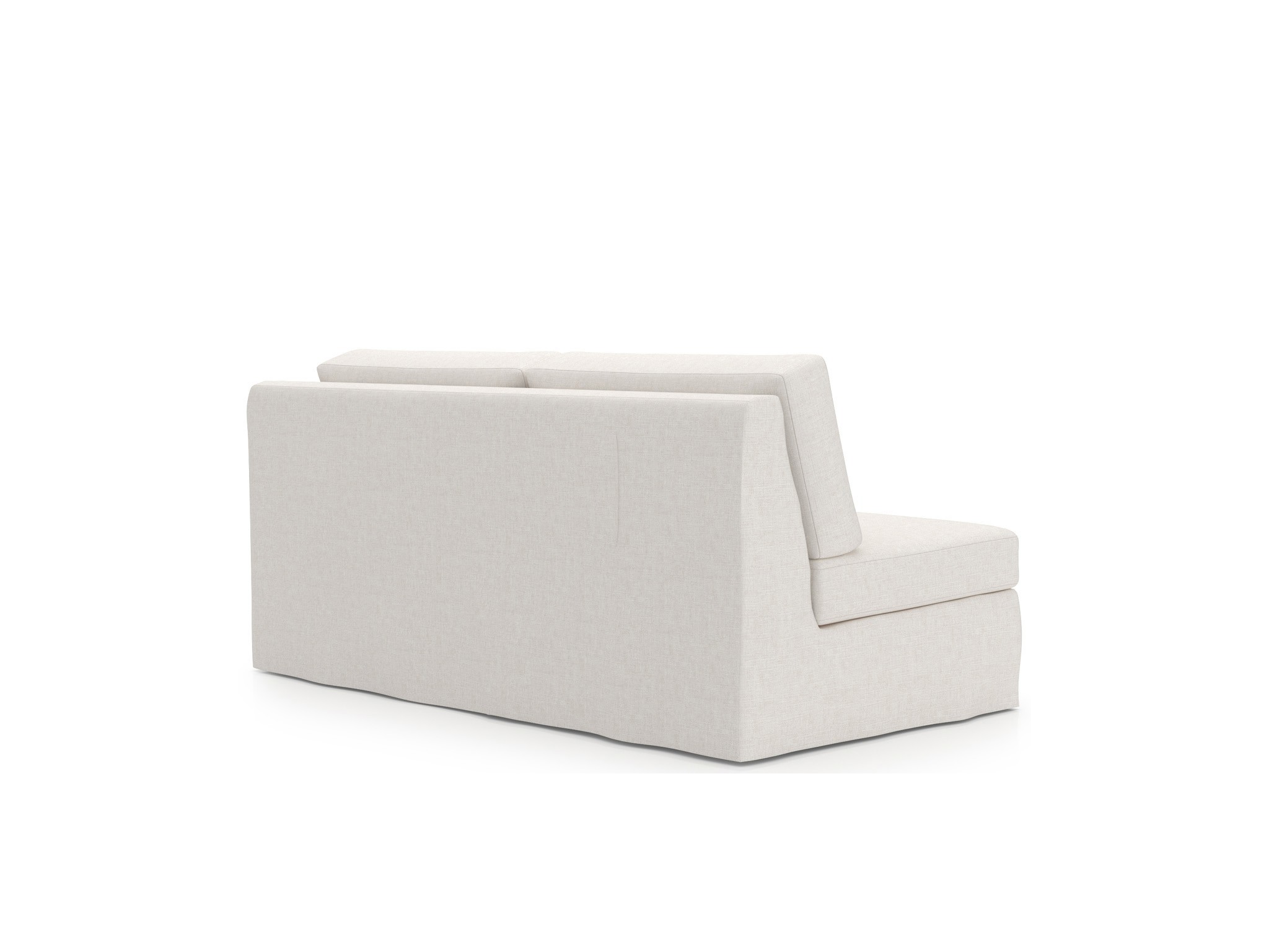 Ryman Slipcover Loveseat RAF - Special Order - Silo with a white background