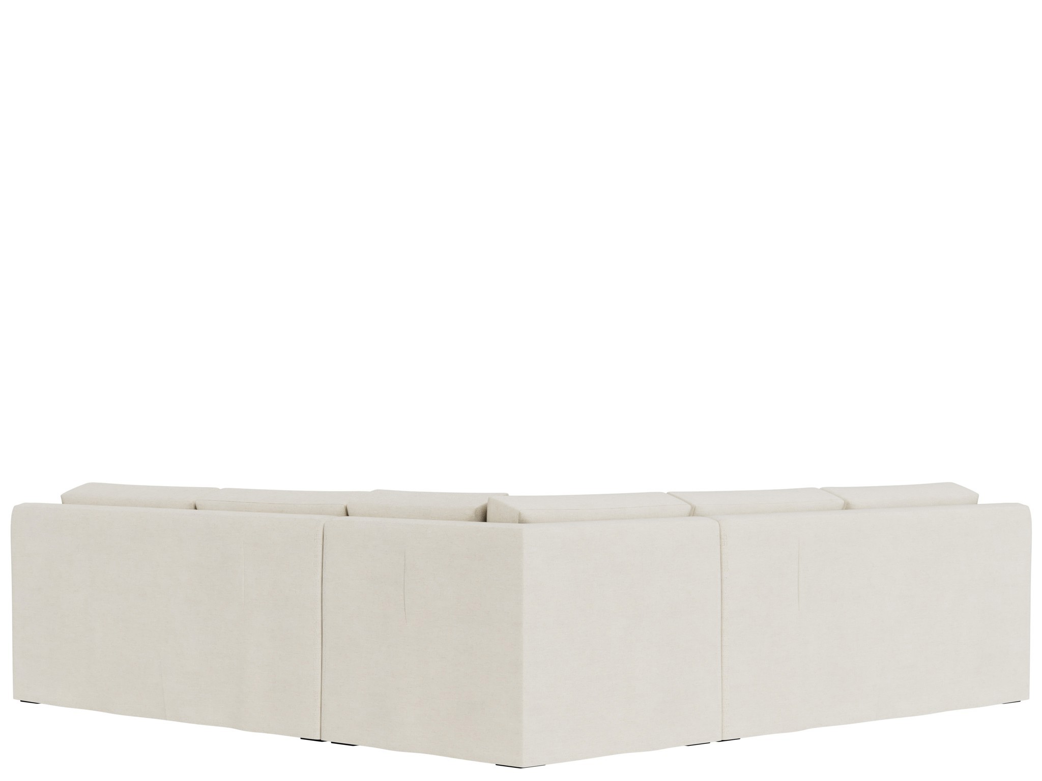 Ryman Slipcover Sectional - Special Order - Silo with a white background