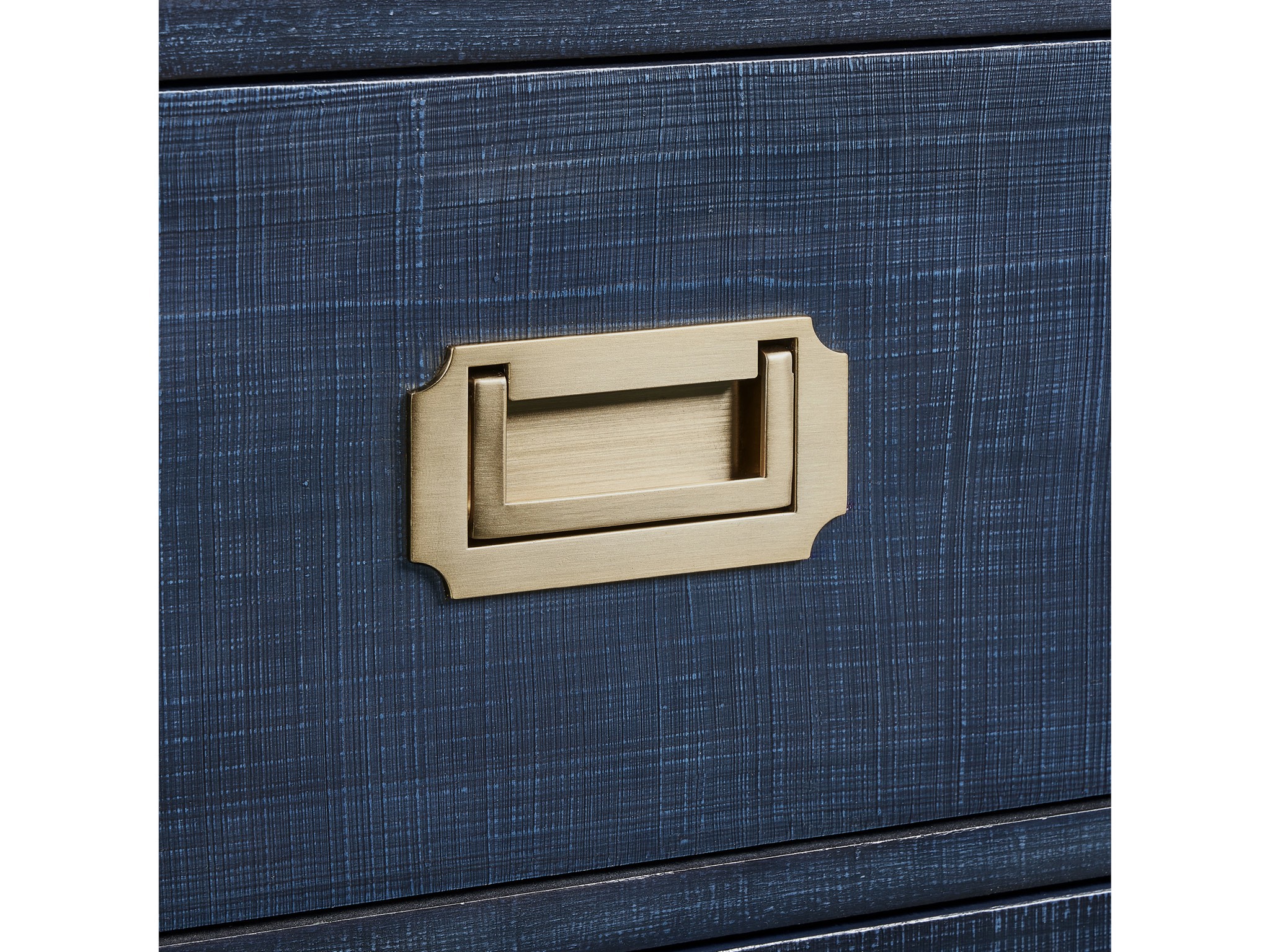 Marina Linen Campaign Chest - Silo with a white background