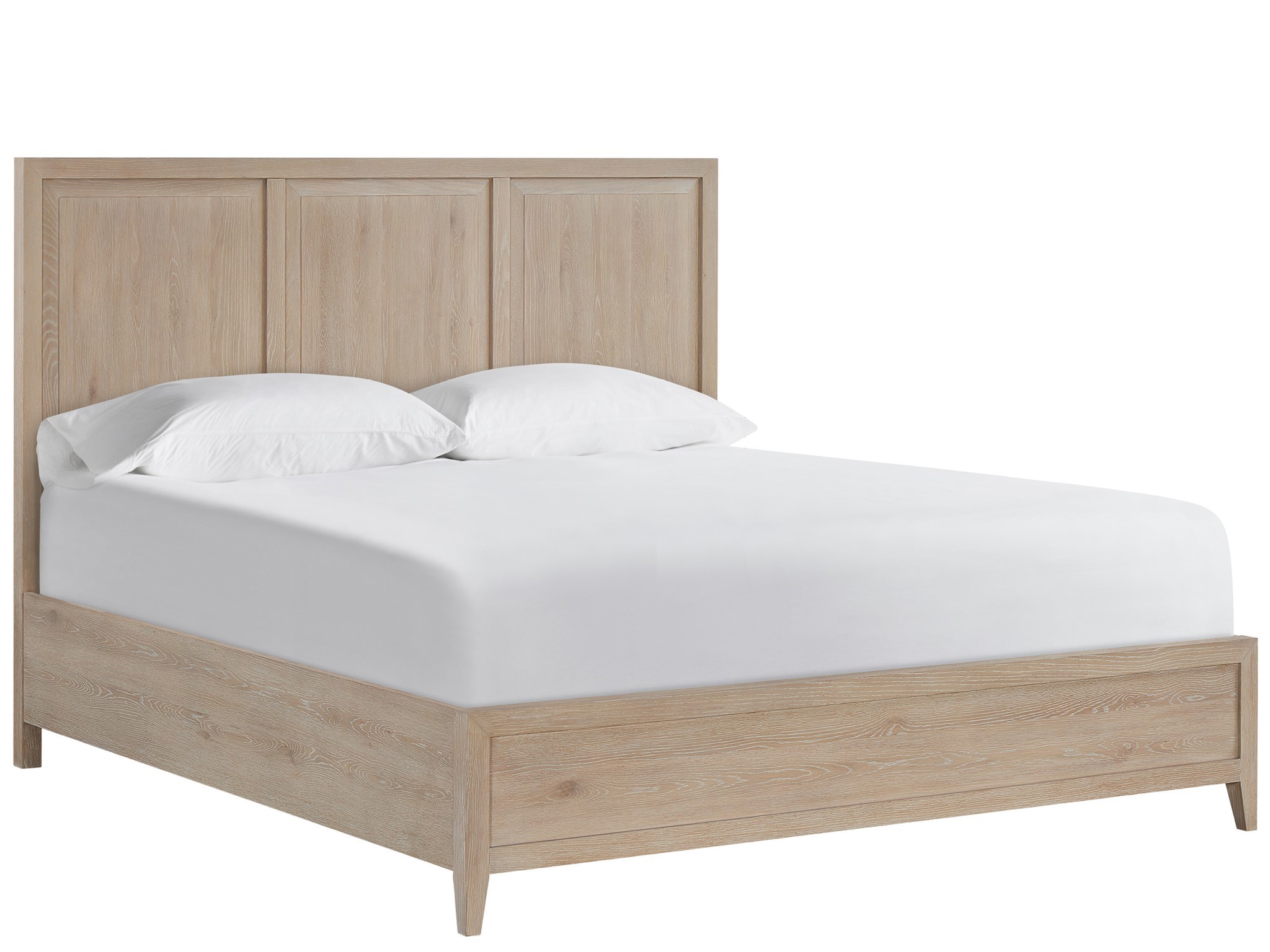 Bluff Panel Bed King - Silo with a white background