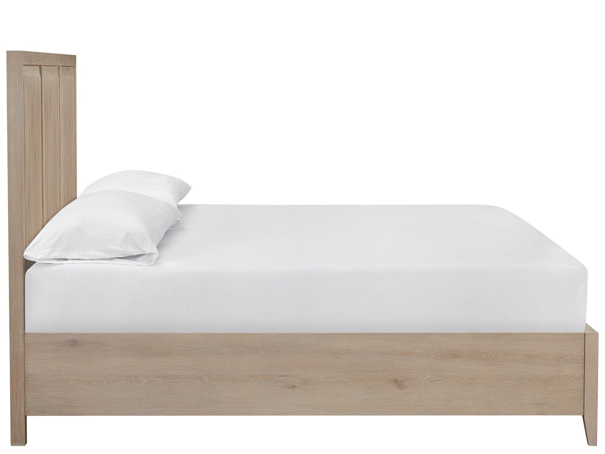 Bluff Panel Bed King - Silo with a white background