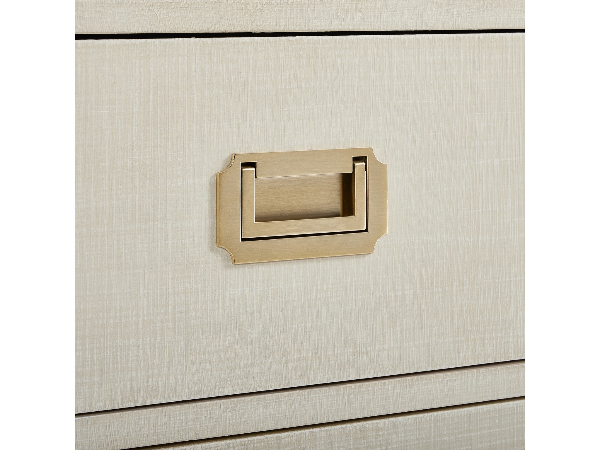 Cabana Linen Campaign Chest - Silo with a white background